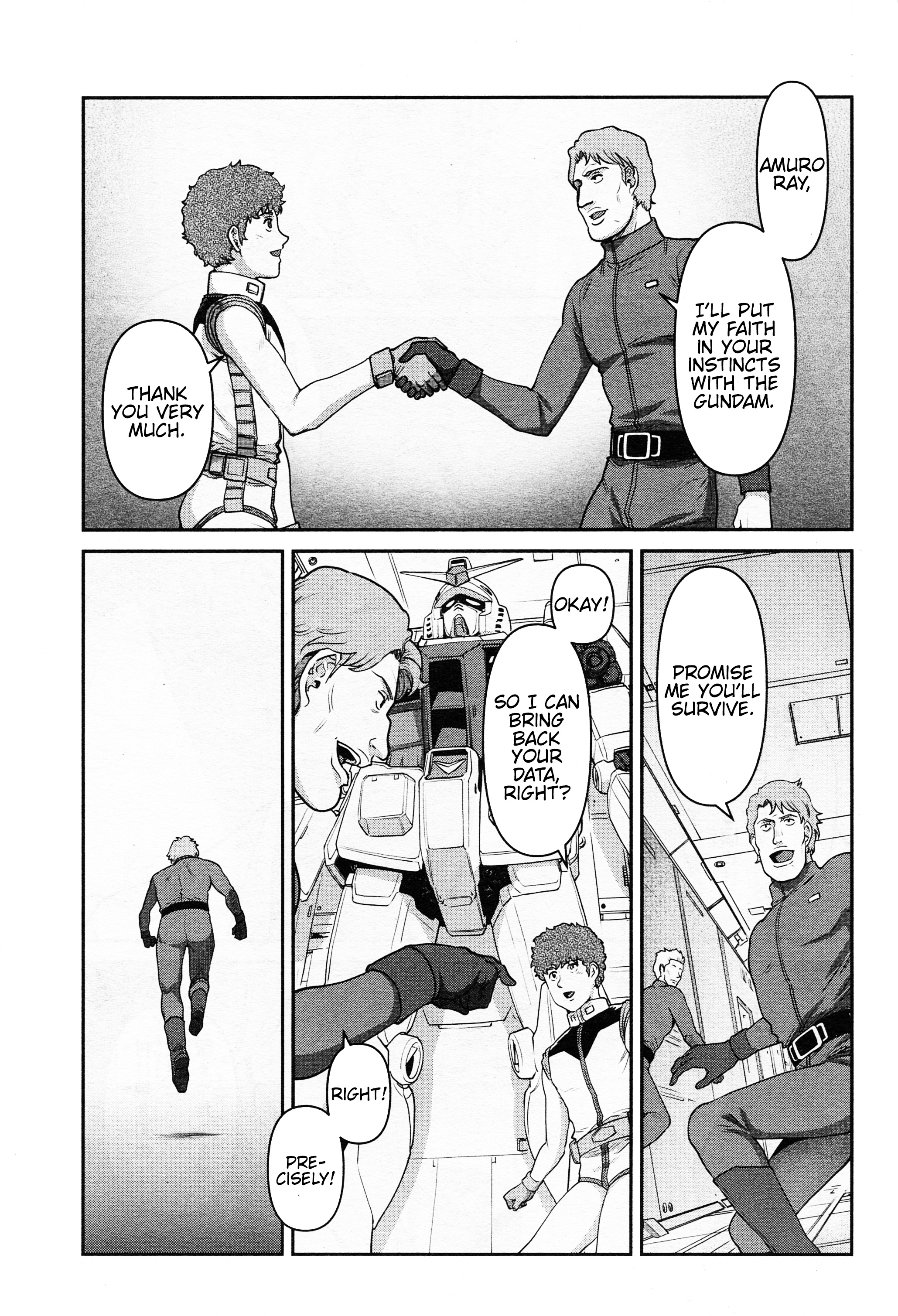 Mobile Suit Gundam Pulitzer - Amuro Ray Beyond The Aurora - Vol.2 Chapter 10: Report 10: Mosk Han