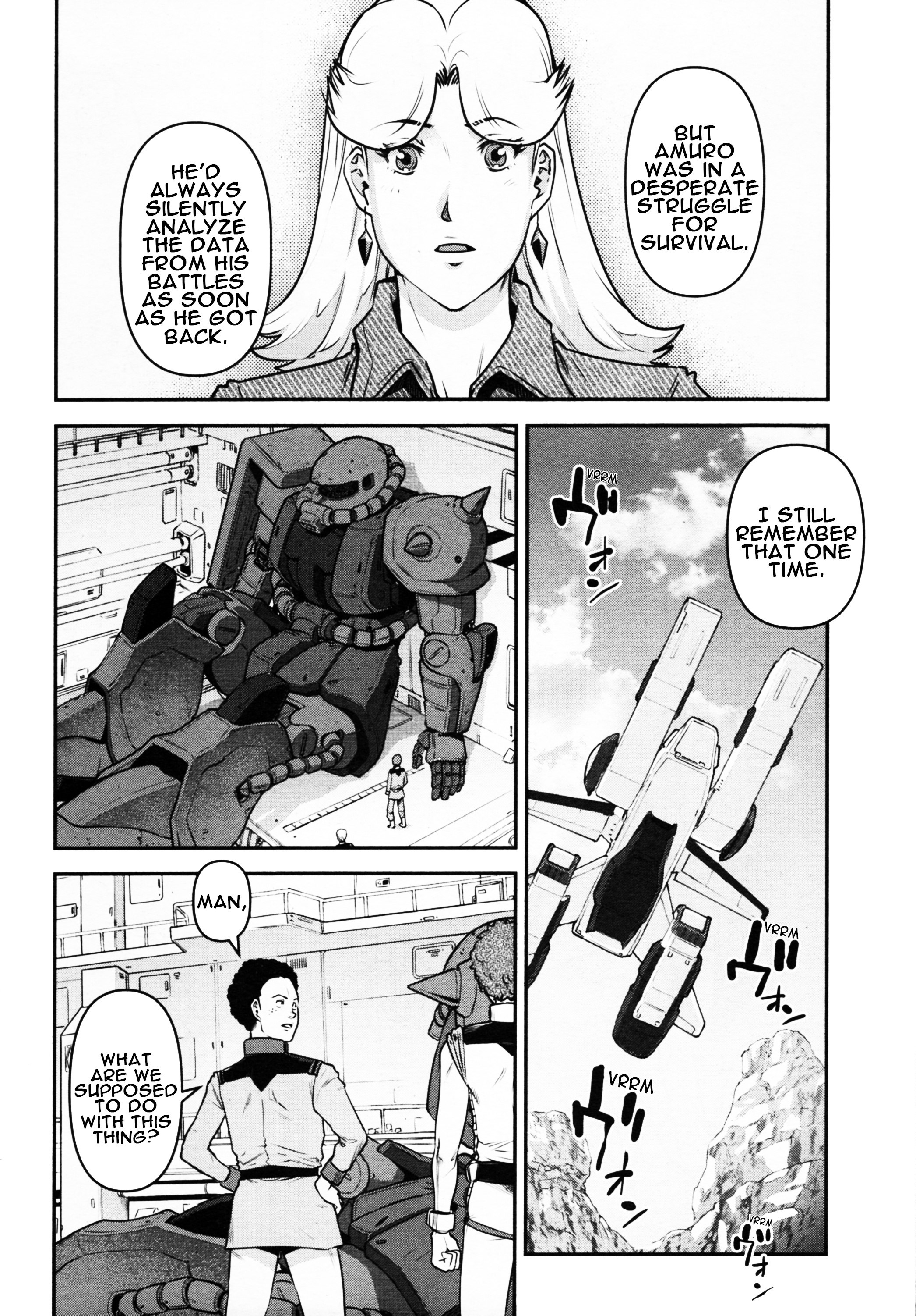 Mobile Suit Gundam Pulitzer - Amuro Ray Beyond The Aurora - Vol.1 Chapter 4: Report 4: Omur Fang