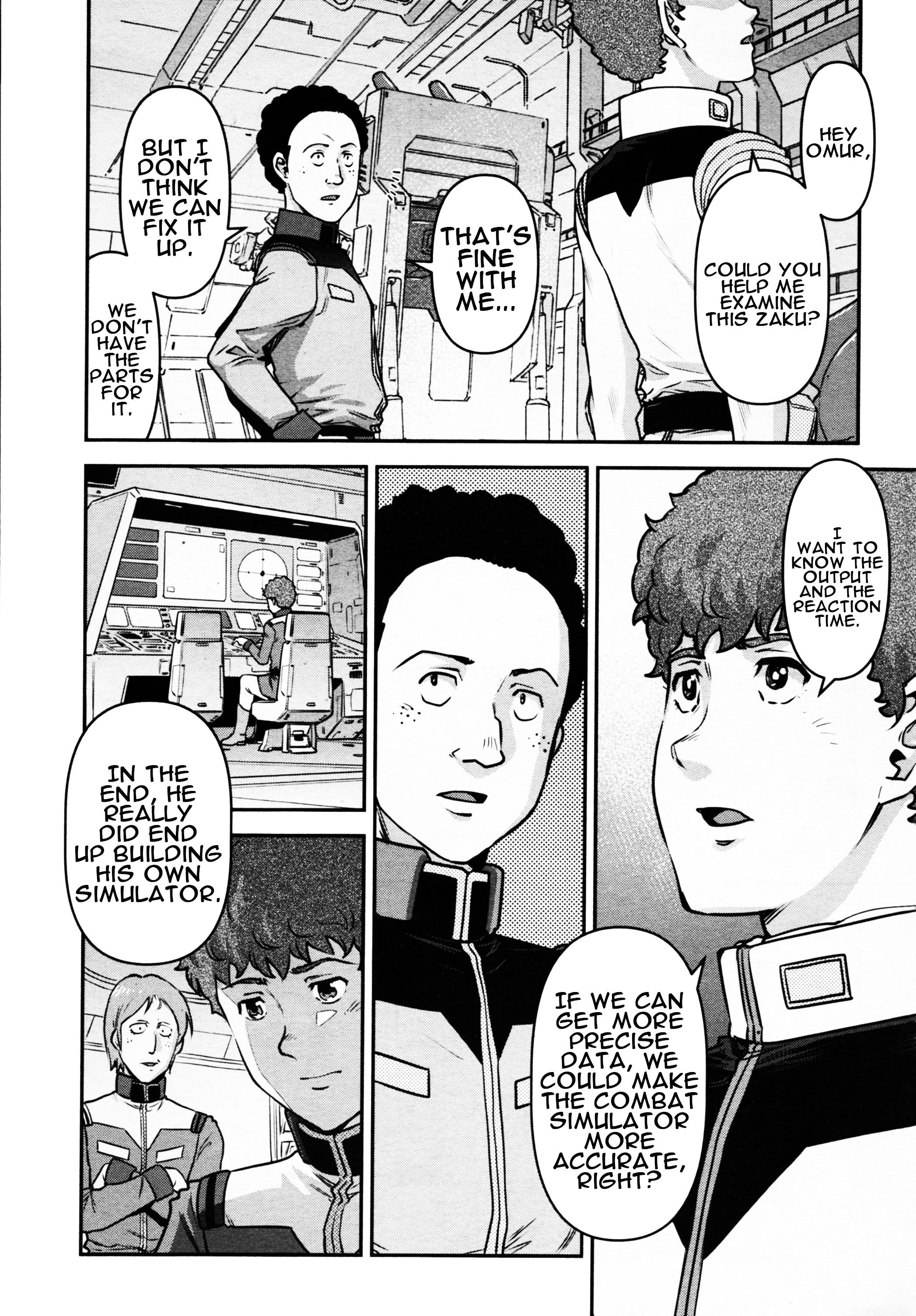 Mobile Suit Gundam Pulitzer - Amuro Ray Beyond The Aurora - Vol.1 Chapter 4: Report 4: Omur Fang