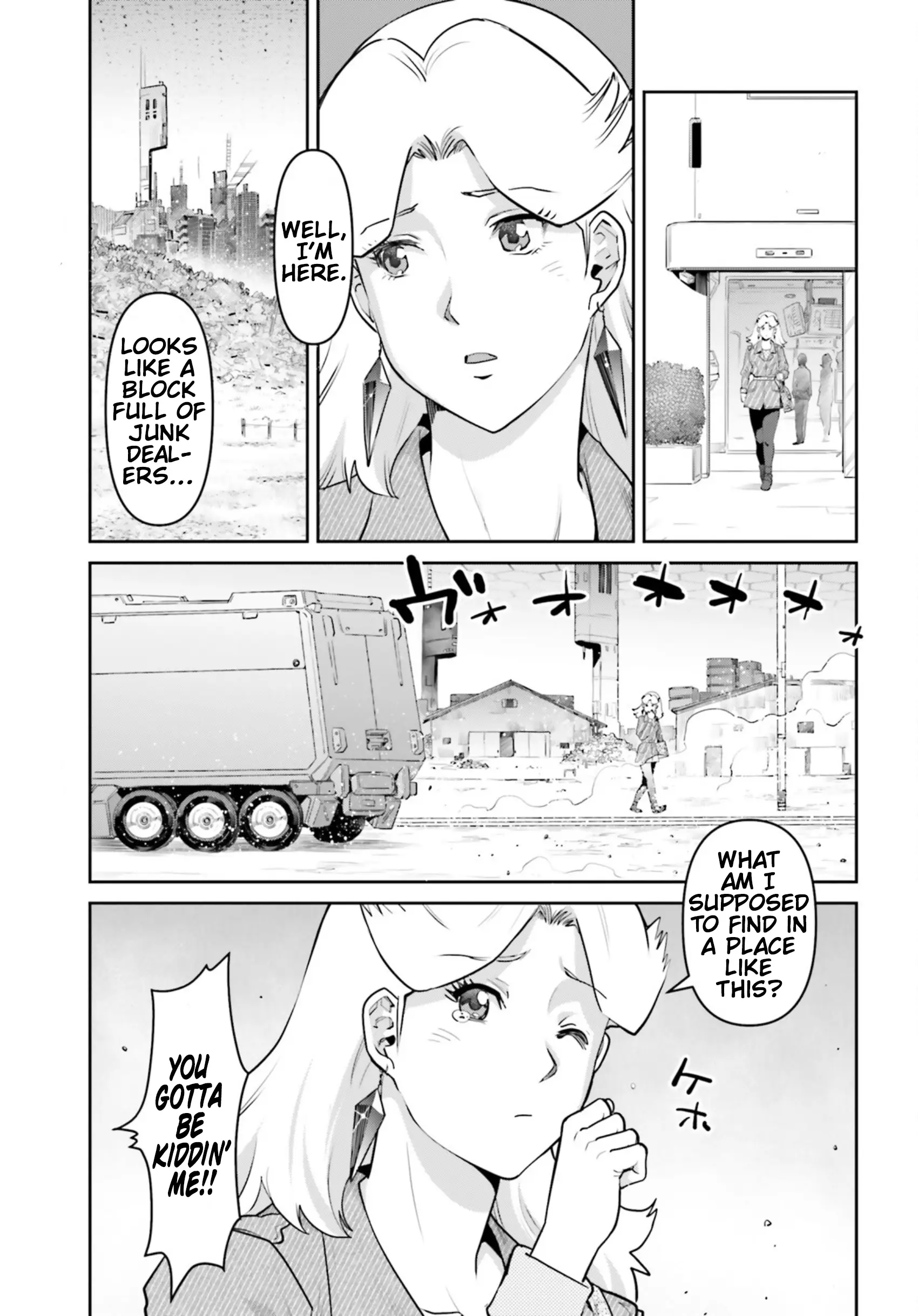 Mobile Suit Gundam Pulitzer - Amuro Ray Beyond The Aurora - Vol.4 Chapter 28: Report 28: Shangri-La Children (Part 1)