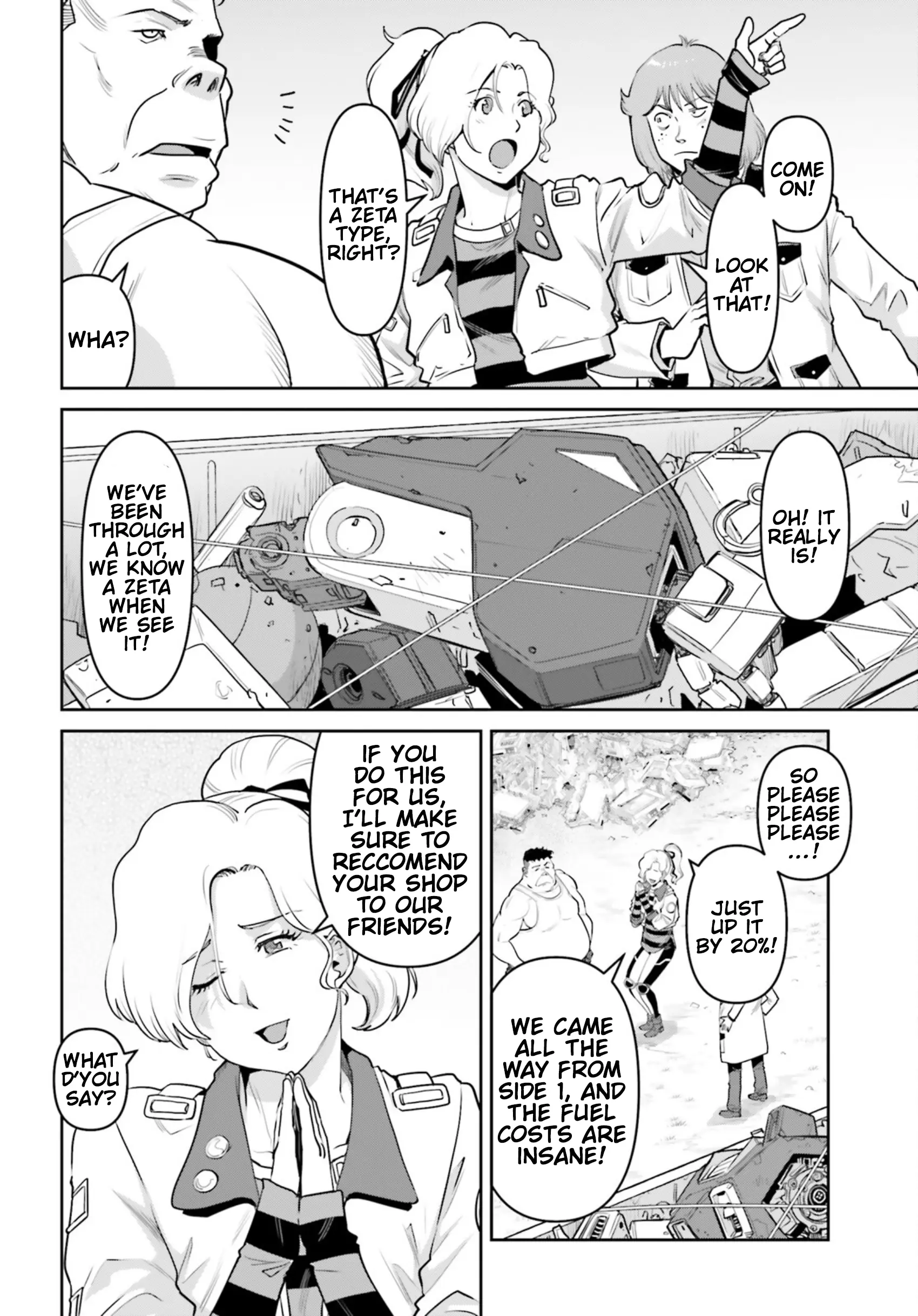 Mobile Suit Gundam Pulitzer - Amuro Ray Beyond The Aurora - Vol.4 Chapter 28: Report 28: Shangri-La Children (Part 1)