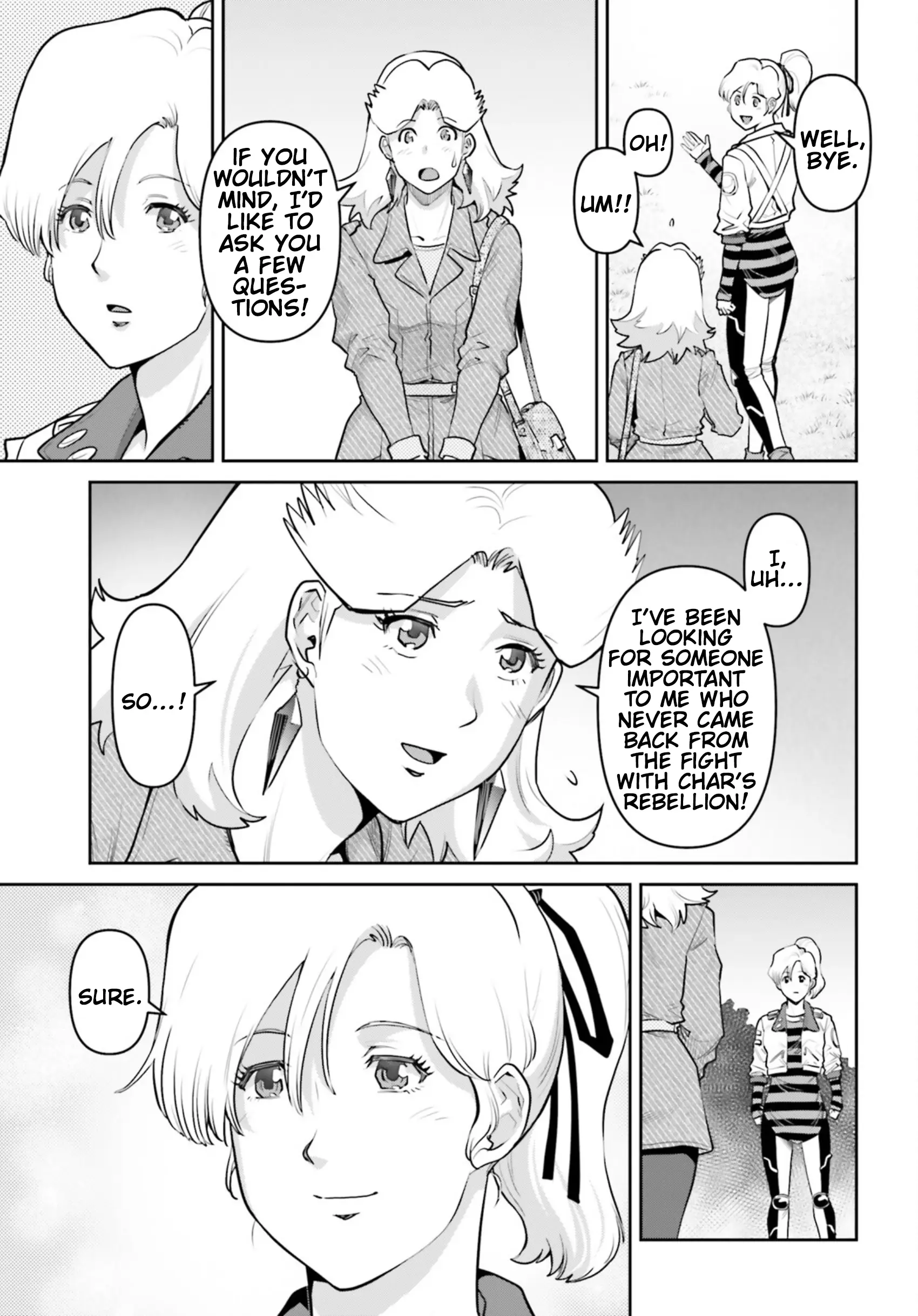 Mobile Suit Gundam Pulitzer - Amuro Ray Beyond The Aurora - Vol.4 Chapter 28: Report 28: Shangri-La Children (Part 1)