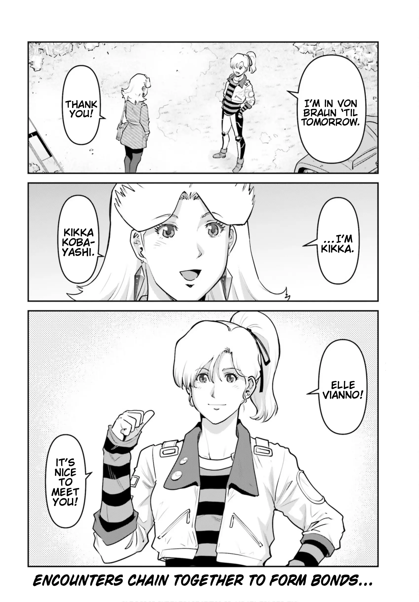 Mobile Suit Gundam Pulitzer - Amuro Ray Beyond The Aurora - Vol.4 Chapter 28: Report 28: Shangri-La Children (Part 1)