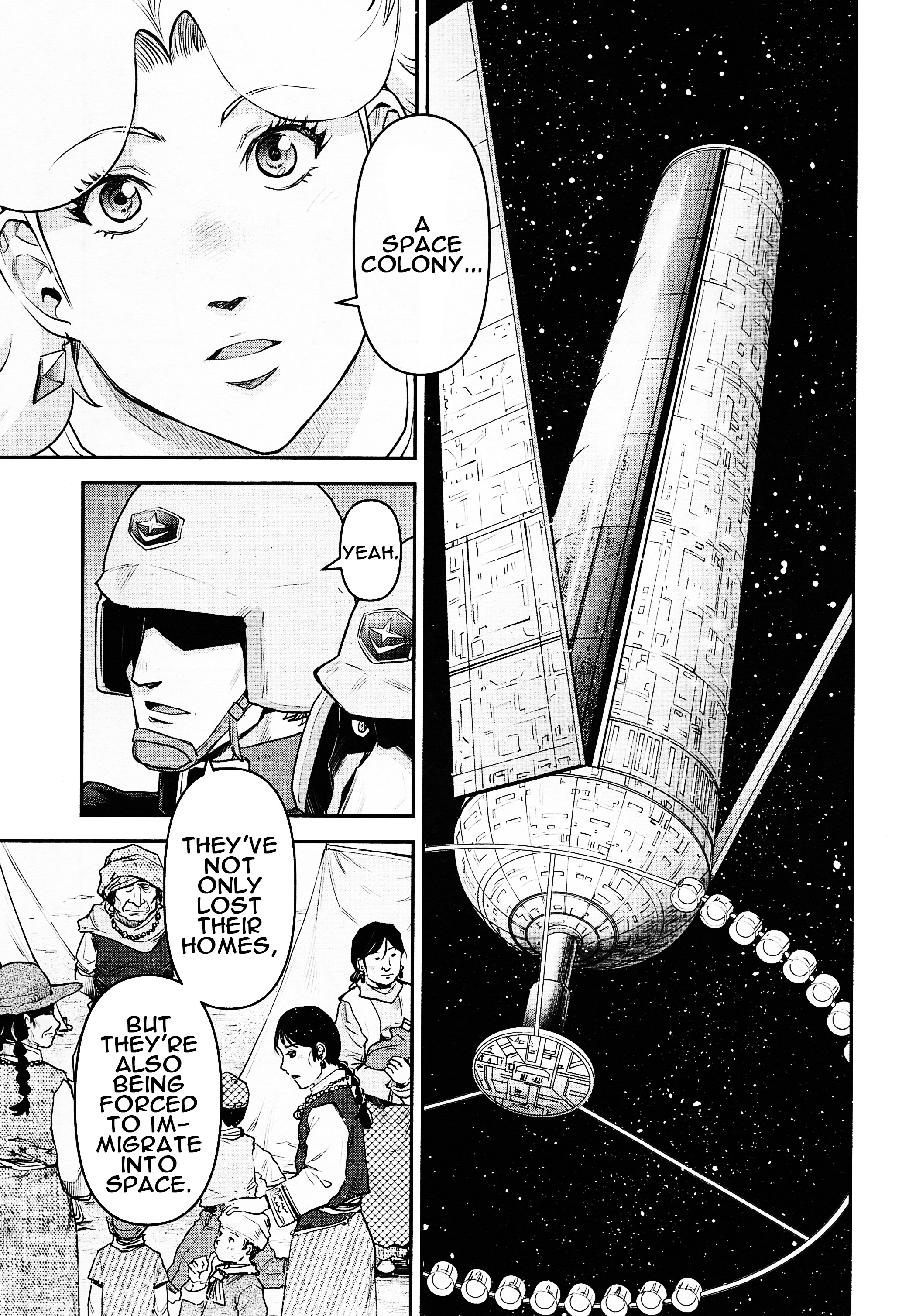 Mobile Suit Gundam Pulitzer - Amuro Ray Beyond The Aurora - Vol.1 Chapter 6: Report 6: Kamaria Ray (Part 1)