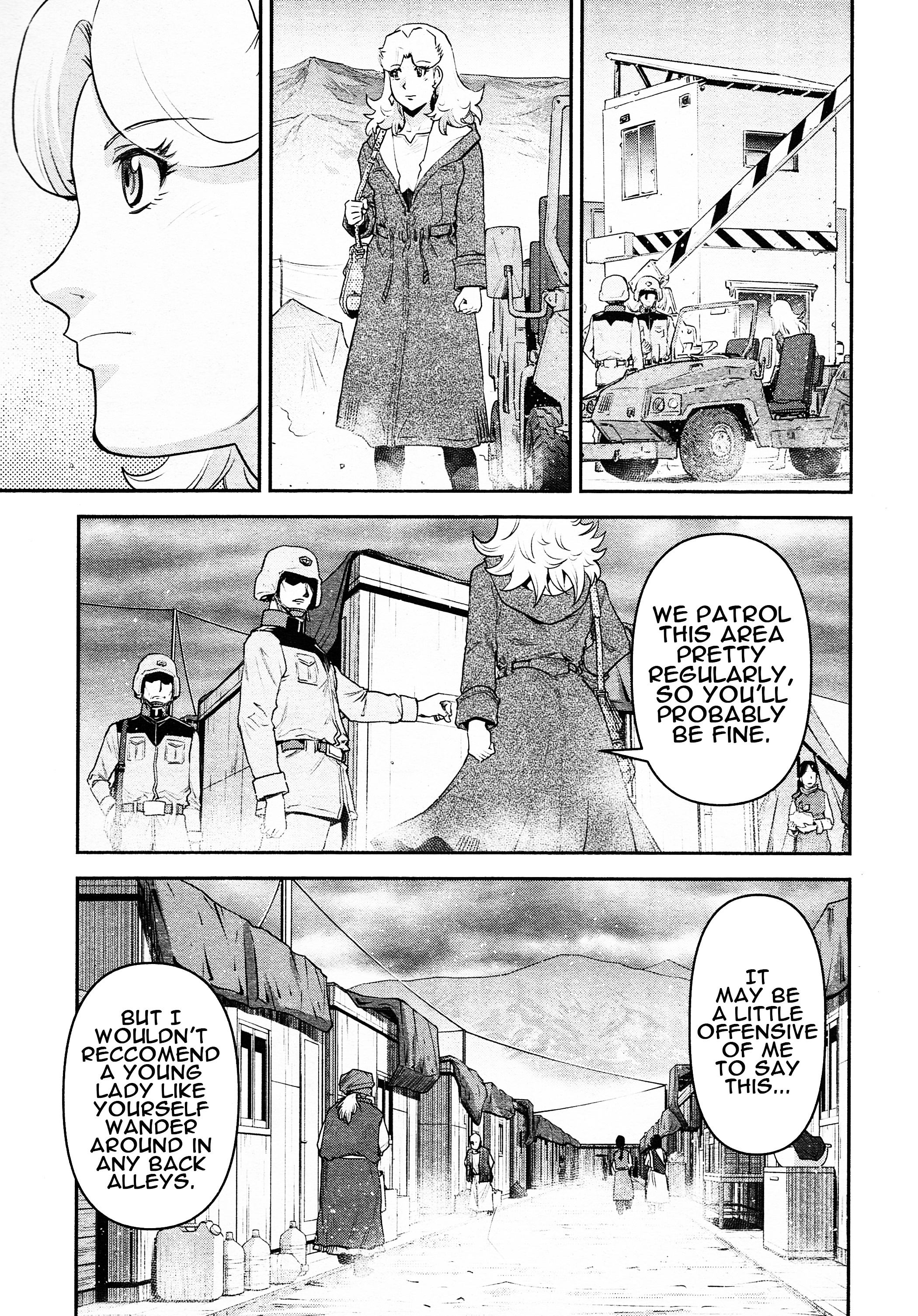 Mobile Suit Gundam Pulitzer - Amuro Ray Beyond The Aurora - Vol.1 Chapter 6: Report 6: Kamaria Ray (Part 1)