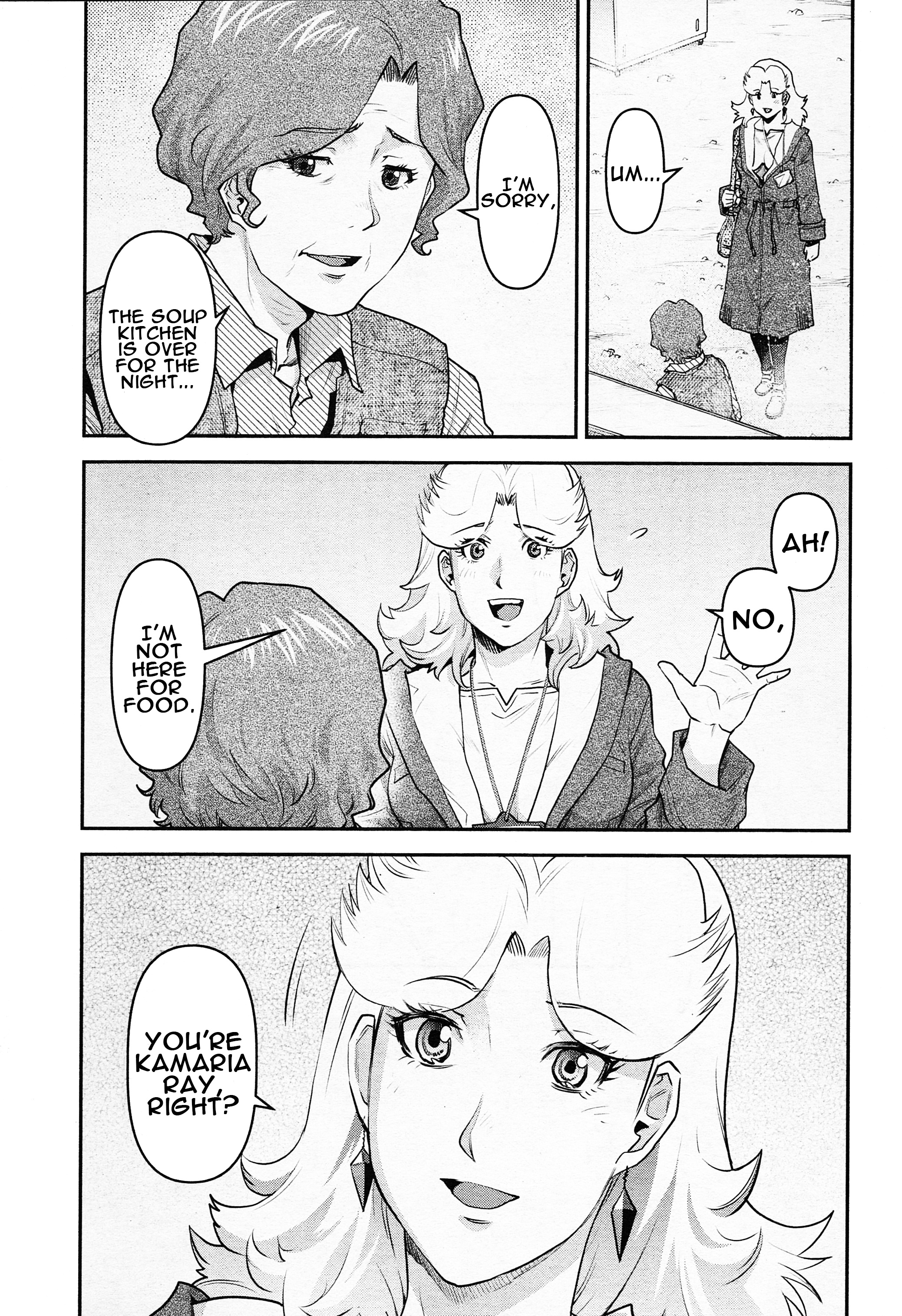 Mobile Suit Gundam Pulitzer - Amuro Ray Beyond The Aurora - Vol.1 Chapter 6: Report 6: Kamaria Ray (Part 1)