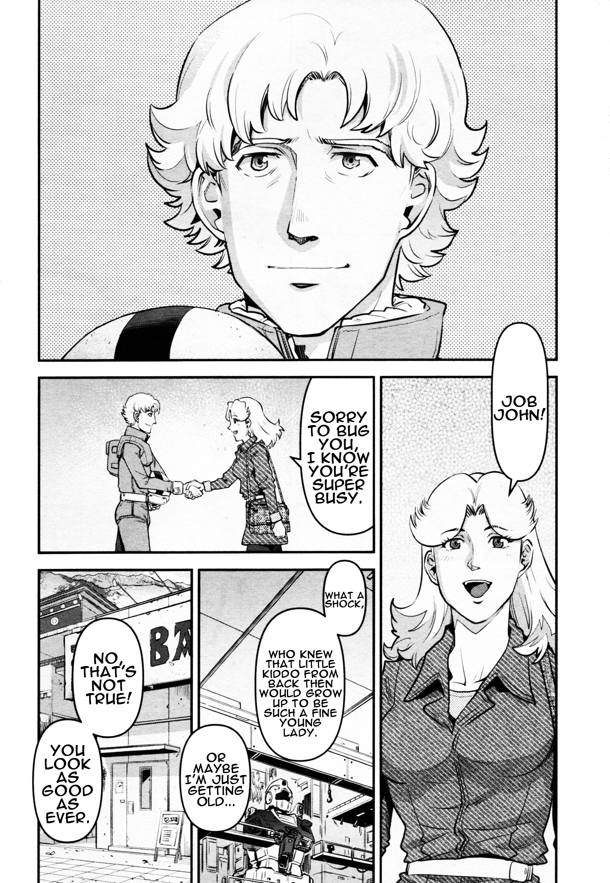 Mobile Suit Gundam Pulitzer - Amuro Ray Beyond The Aurora - Vol.1 Chapter 3: Report 3: Job John