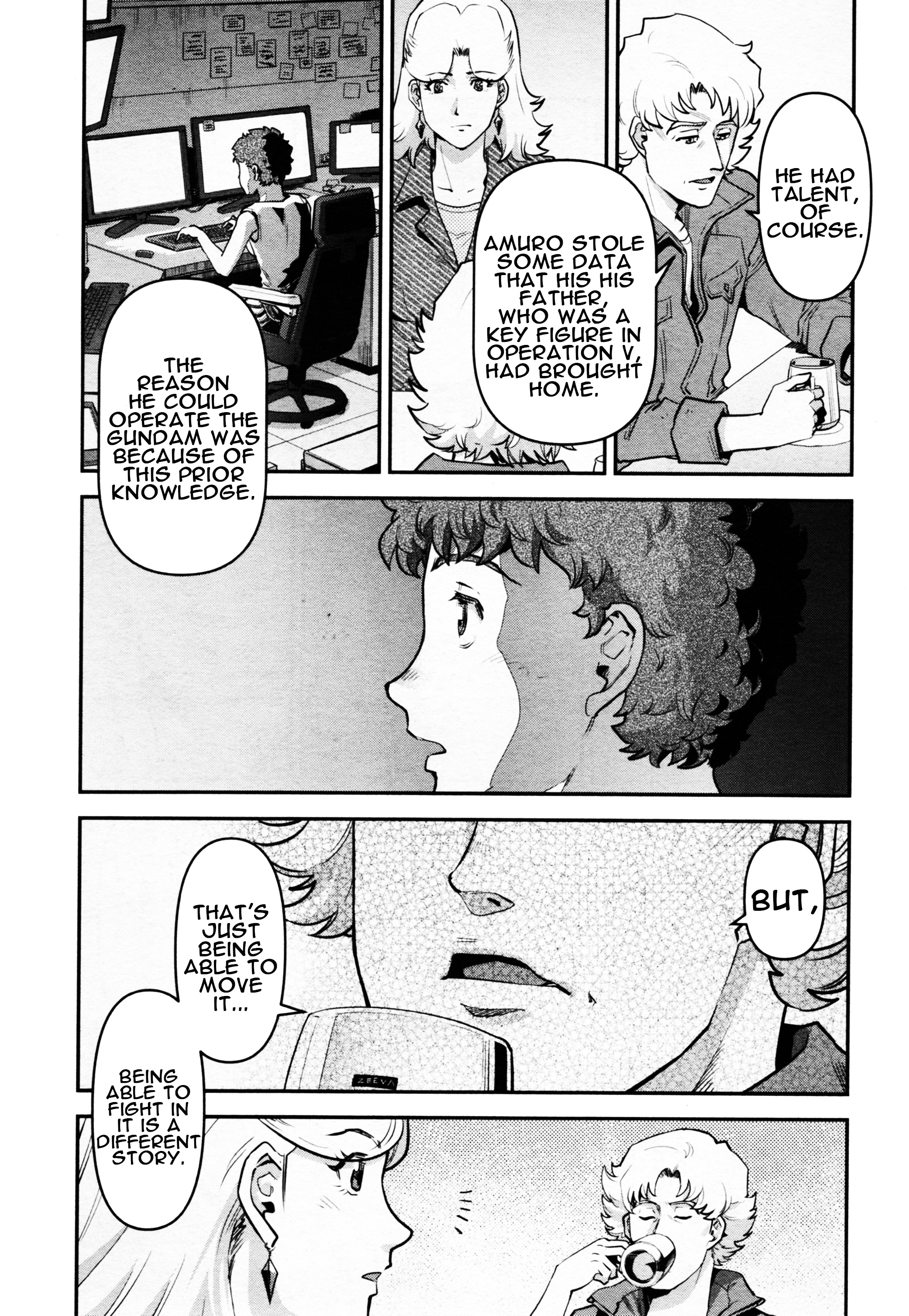 Mobile Suit Gundam Pulitzer - Amuro Ray Beyond The Aurora - Vol.1 Chapter 3: Report 3: Job John