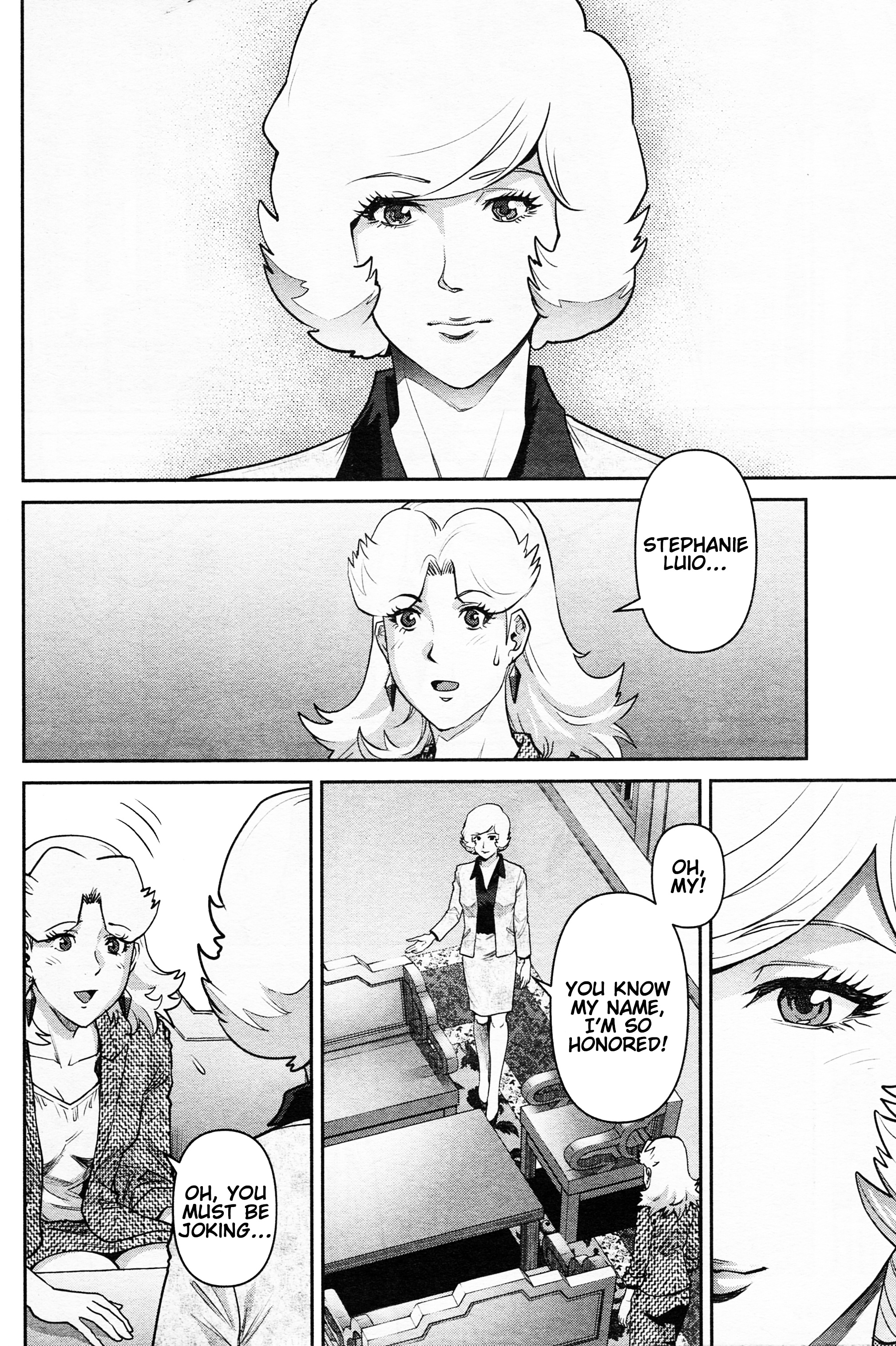 Mobile Suit Gundam Pulitzer - Amuro Ray Beyond The Aurora - Vol.2 Chapter 9: Report 9: Stephanie Luio