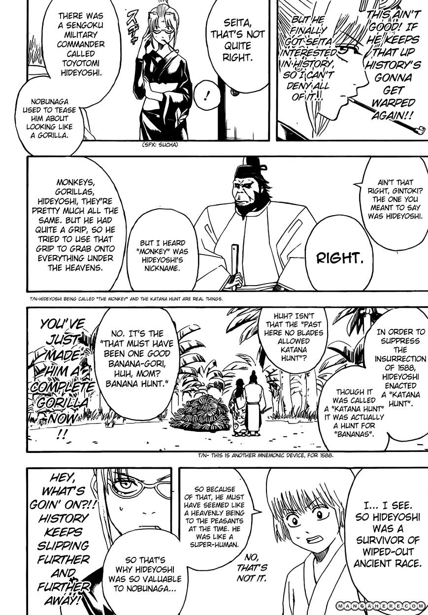 Gintama - Chapter 417 : Rather Than Memorizing Years, You Should Burn Human Beings Into Your Memory