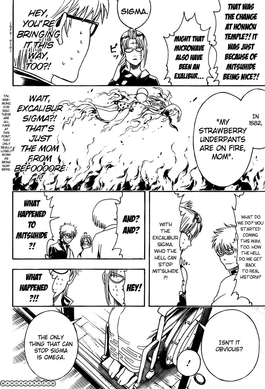 Gintama - Chapter 417 : Rather Than Memorizing Years, You Should Burn Human Beings Into Your Memory