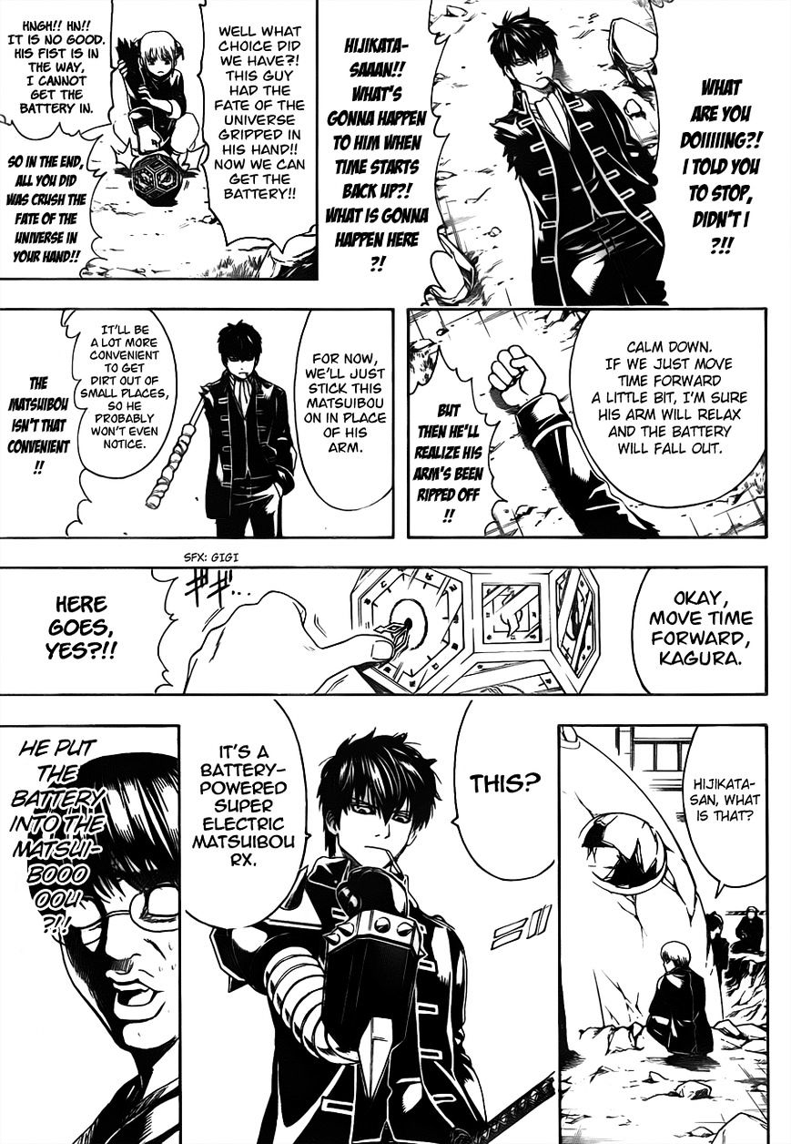 Gintama - Chapter 485 : There Is Trash That Even A Matsuibou Cannot Get Rid Of