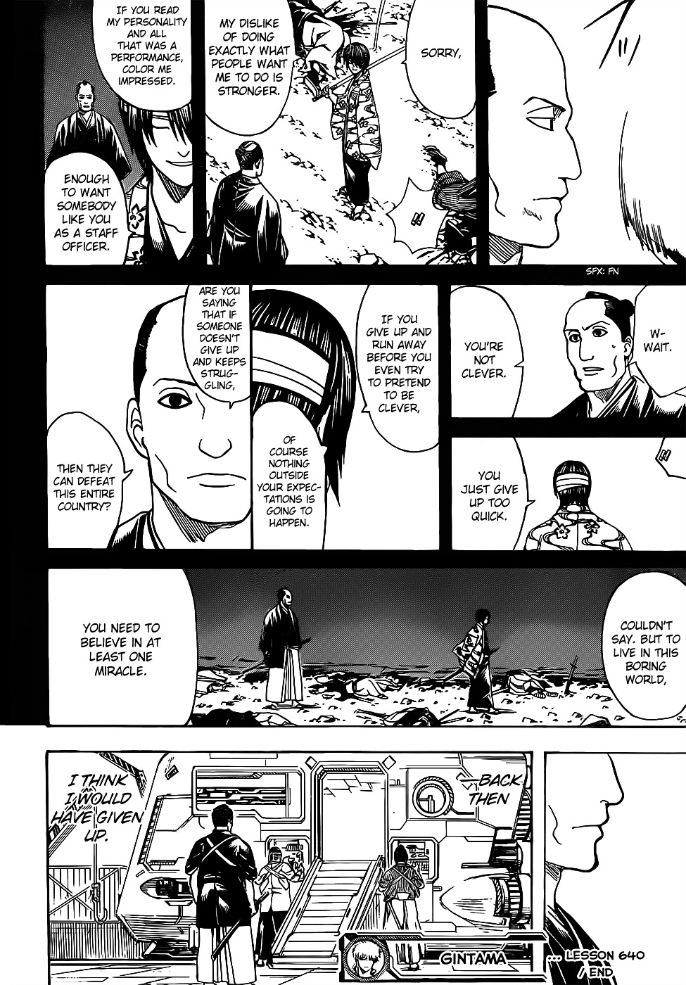 Gintama - Vol.71 Chapter 640 : To Make Interesting An Otherwise Boring World