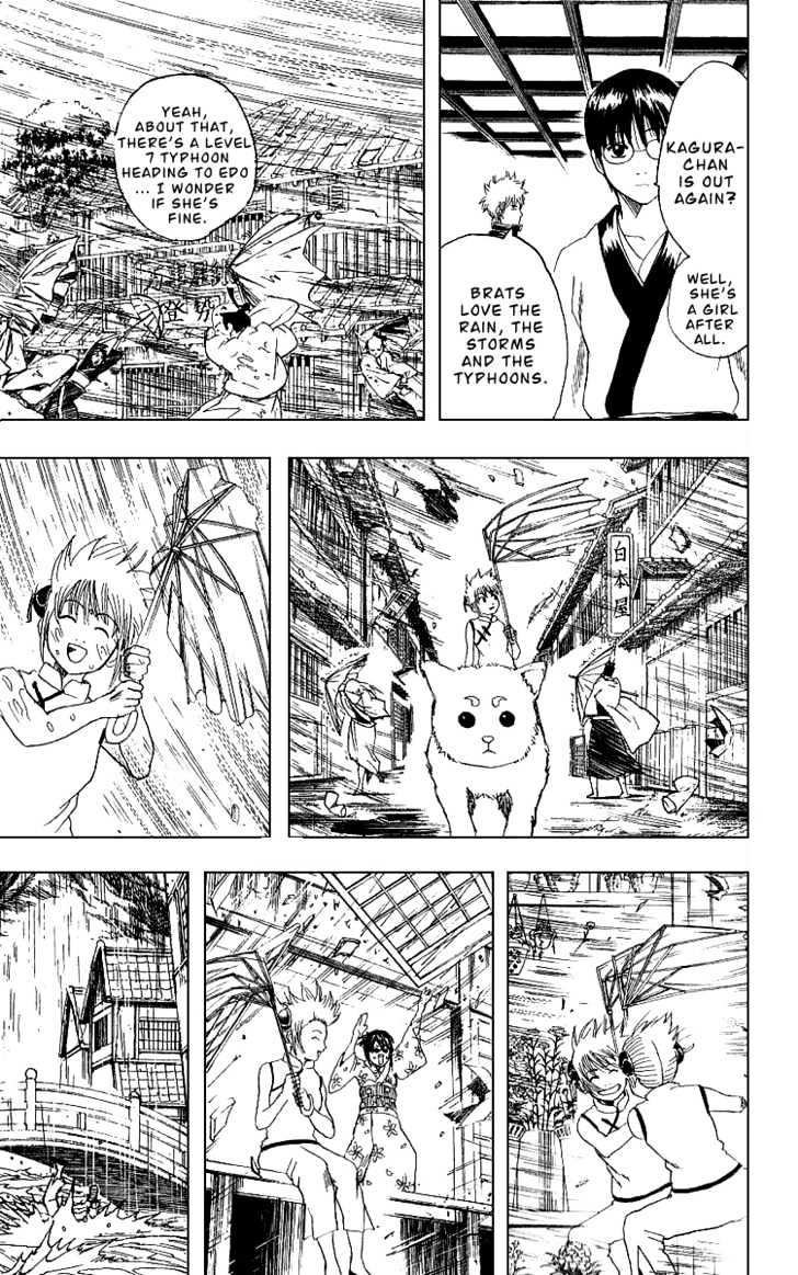 Gintama - Chapter 172 : I Hate Myself When I Forget The Vinyl Umbrella Even When There S A 100% Chance Of Rain