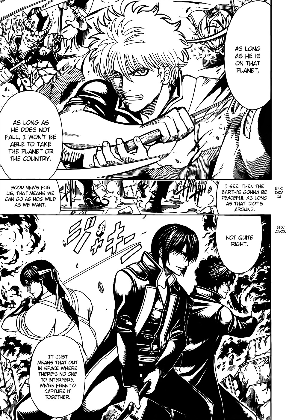 Gintama - Vol.70 Chapter 633 V2 : The Difference Between A Gadabout And A Sage Is Paper Thin