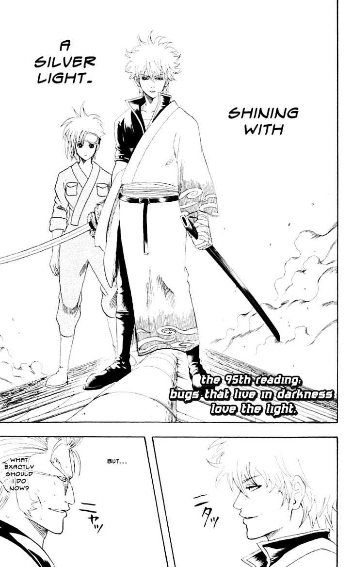 Gintama - Chapter 95 : Bugs That Live In Darkness Love The Light