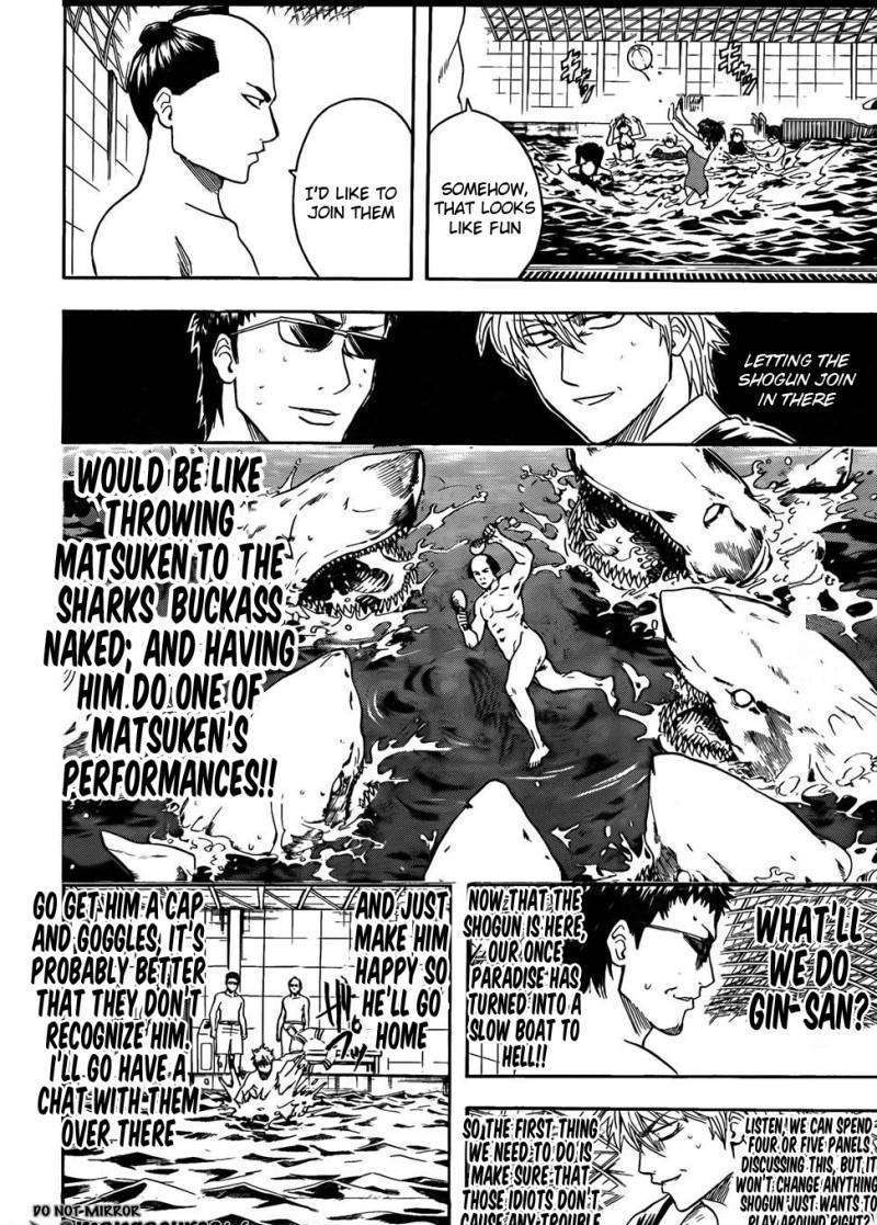 Gintama - Chapter 323 : You Can T Say Pool Without Porori