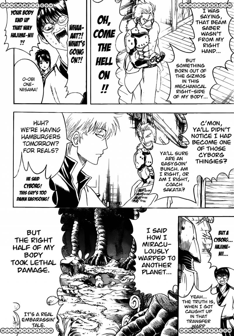 Gintama - Chapter 404 : A Laughing Gate Invites Misfortune