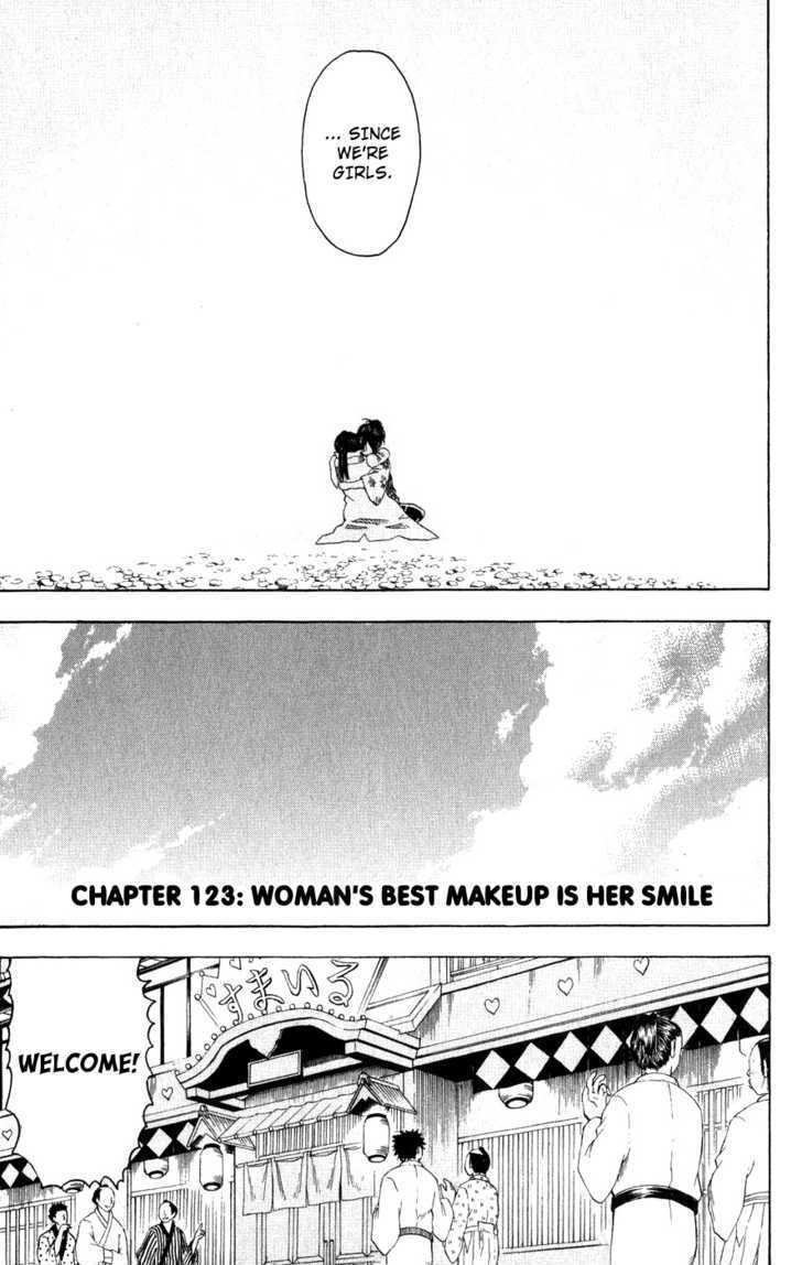 Gintama - Chapter 123 : Woman S Best Makeup Is Her Smile