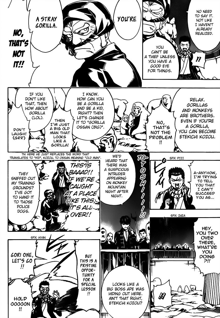 Gintama - Chapter 482 : The Kanji For Thief Are Quite Evil