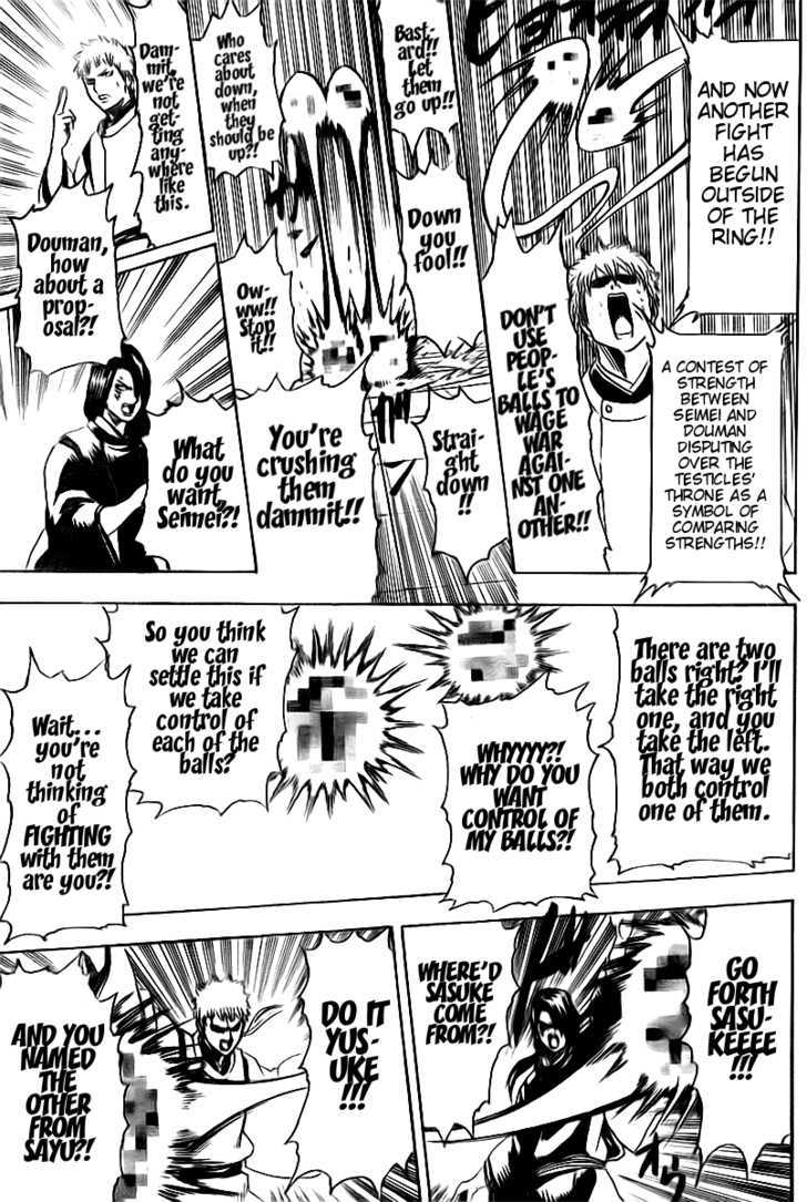 Gintama - Chapter 286 : Not Even Losing To Meteorites.