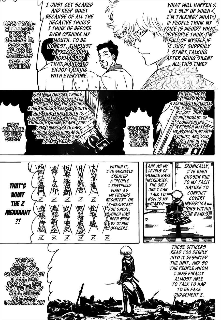 Gintama - Chapter 489 : Afros Of Love And Hate