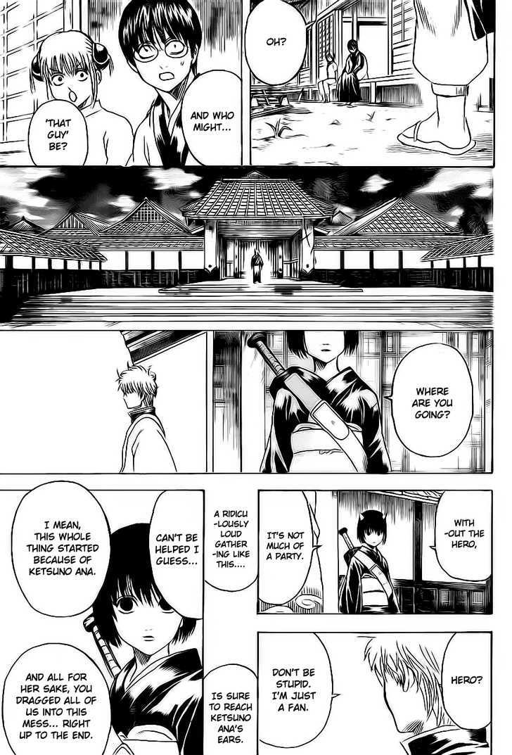 Gintama - Chapter 289 : Even I Wish To Become Something Beautiful And Strong....