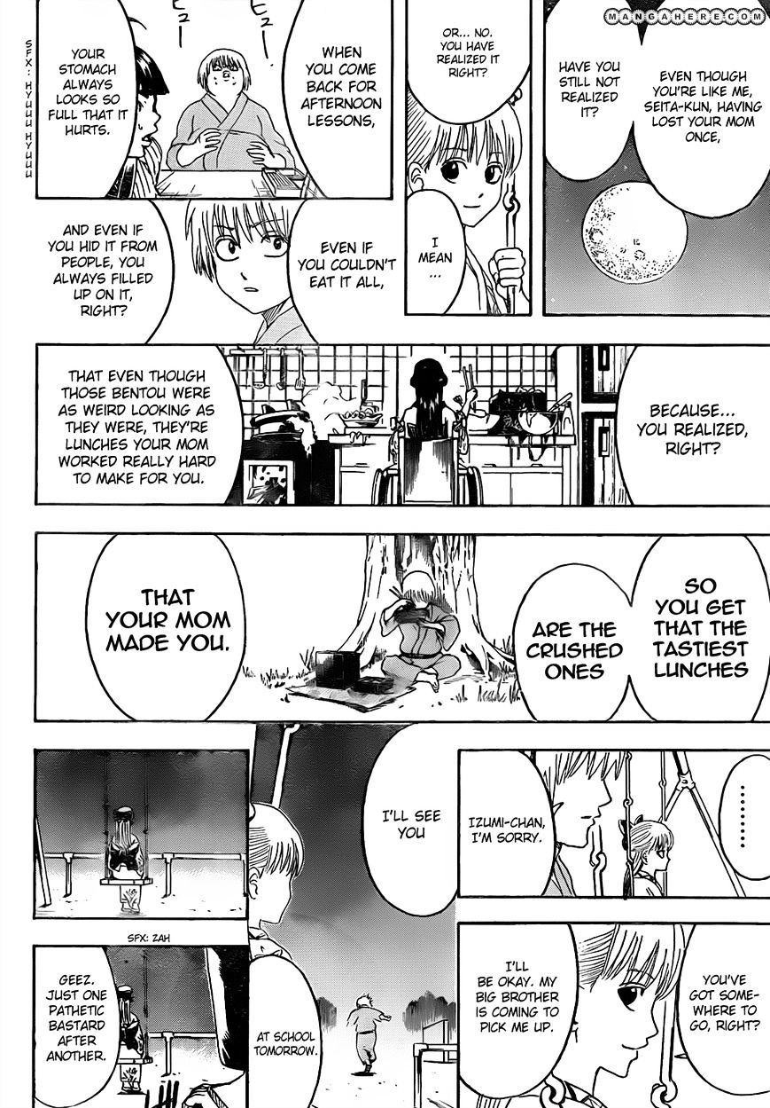 Gintama - Chapter 443 : Mommy S Bentou Are Always Too Cold And Somewhat Squashed