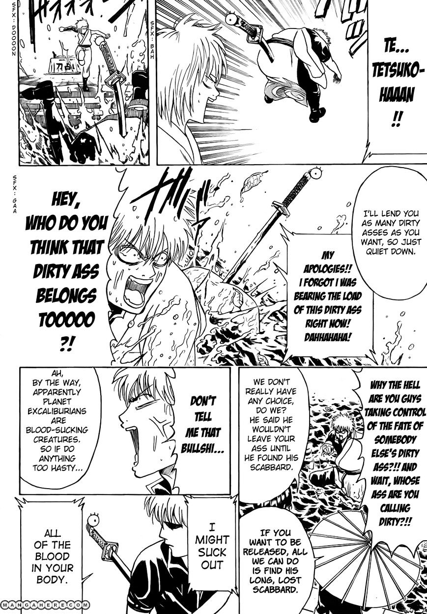 Gintama - Chapter 424 : 3000 Leagues In Search Of Scabbard