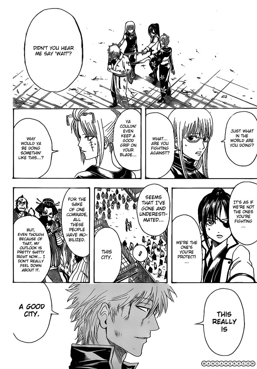 Gintama - Chapter 377 : Writing  Enemy  And Reading It As  Friend