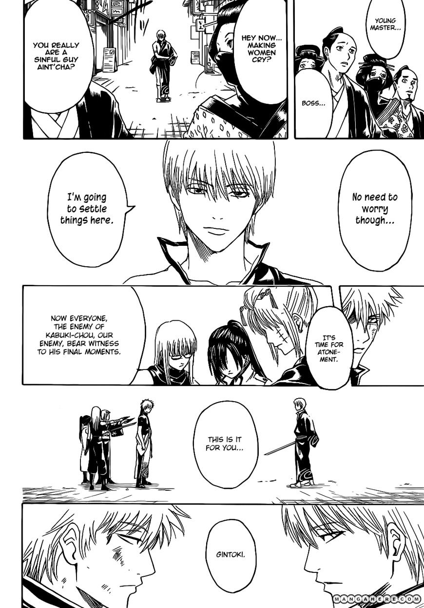 Gintama - Chapter 377 : Writing  Enemy  And Reading It As  Friend