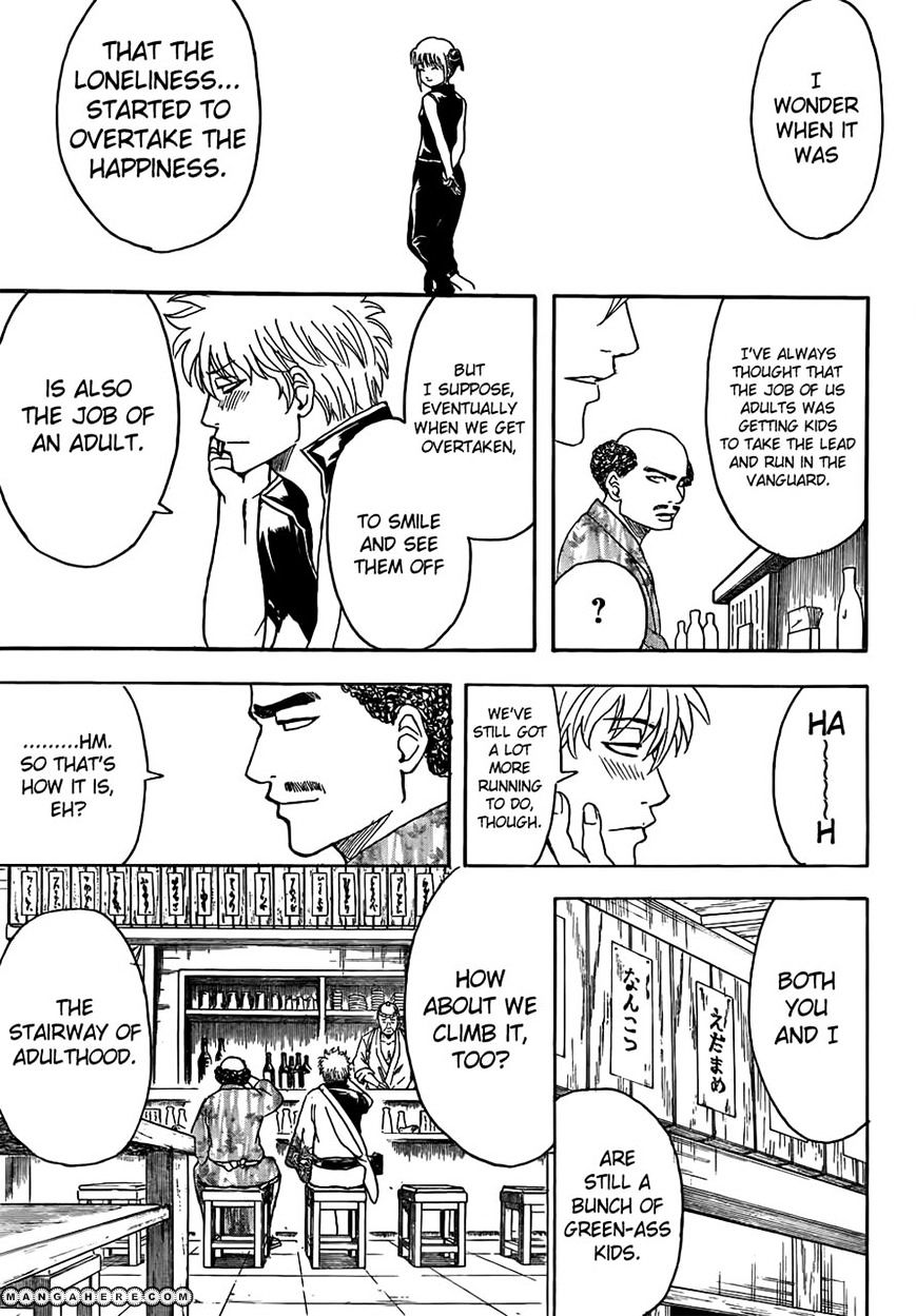 Gintama - Chapter 420 : The Stairway Of Adulthood Isn T Something You Only Go Up