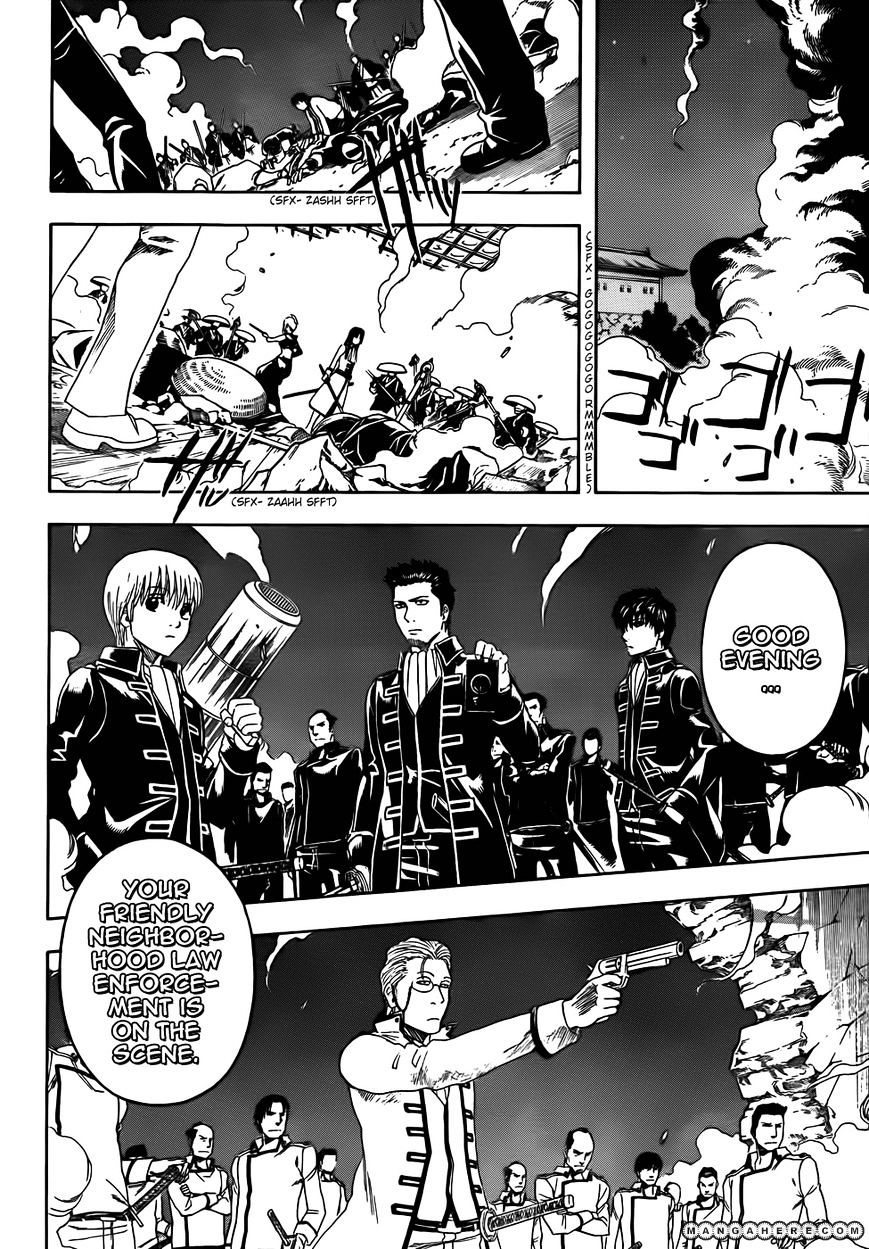 Gintama - Chapter 394 : Enemies That Fate Brought Together