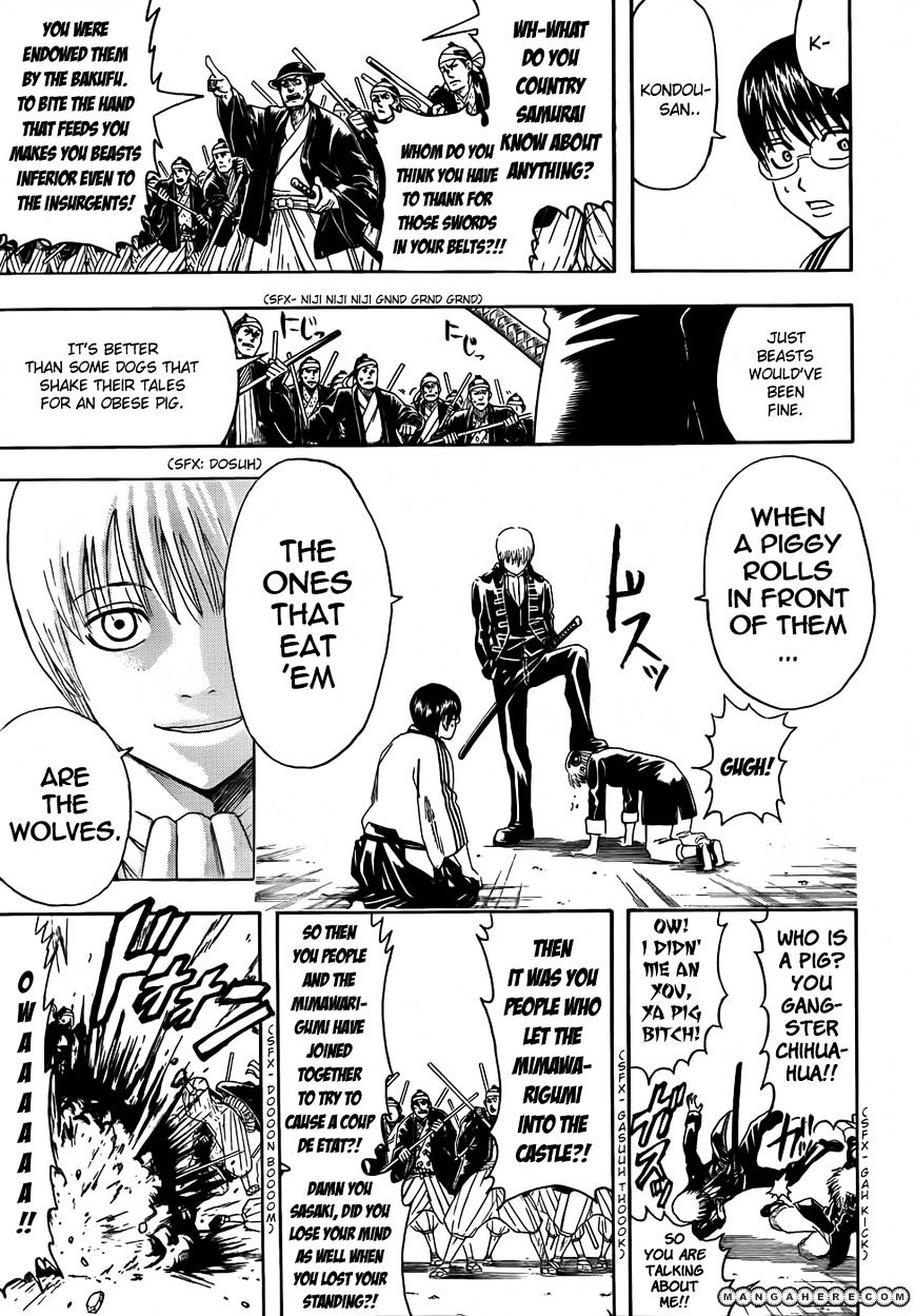 Gintama - Chapter 394 : Enemies That Fate Brought Together