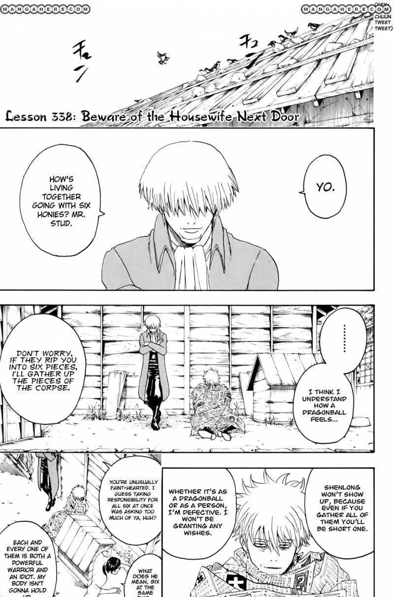 Gintama - Chapter 338 : Beware Of The Housewife Next Door