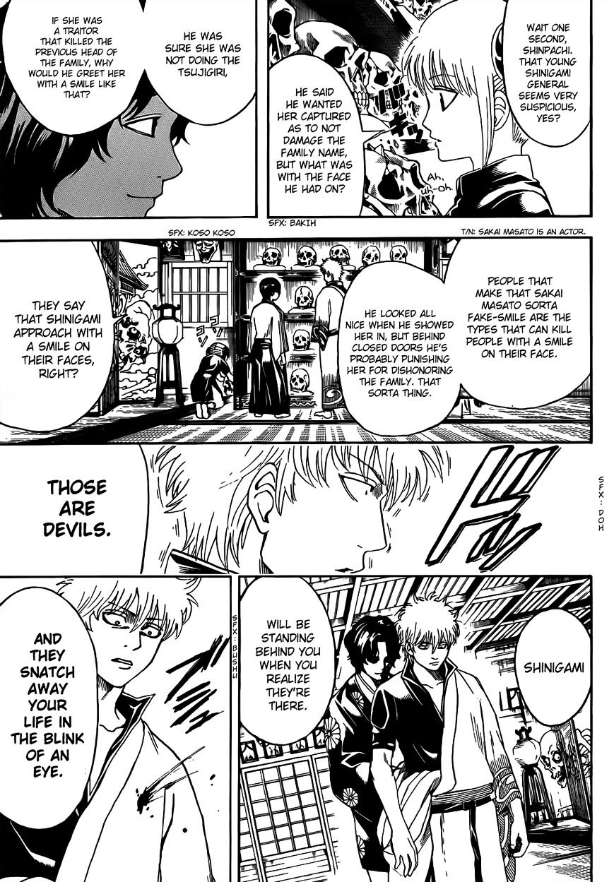 Gintama - Chapter 464 : Morning And Night Shinigami