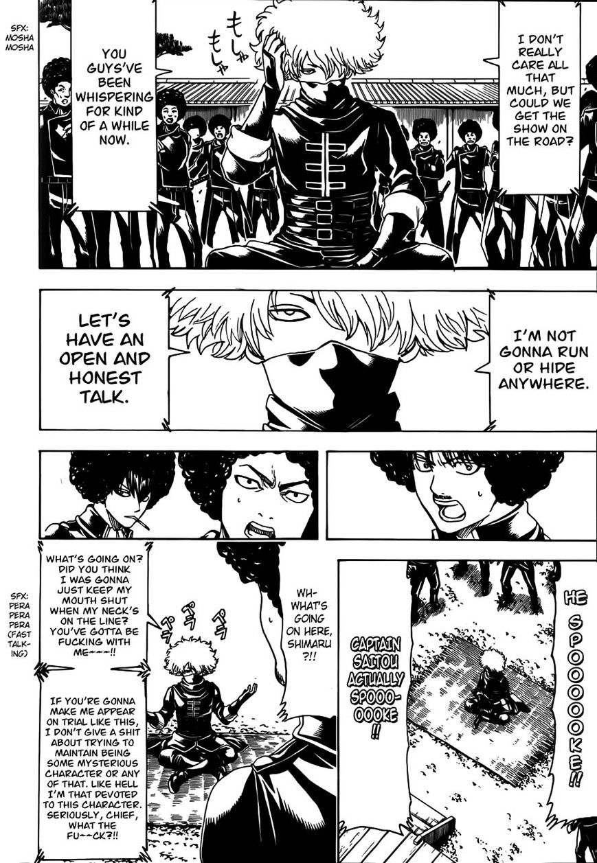 Gintama - Chapter 490 : Afros Of Justice And Betrayal