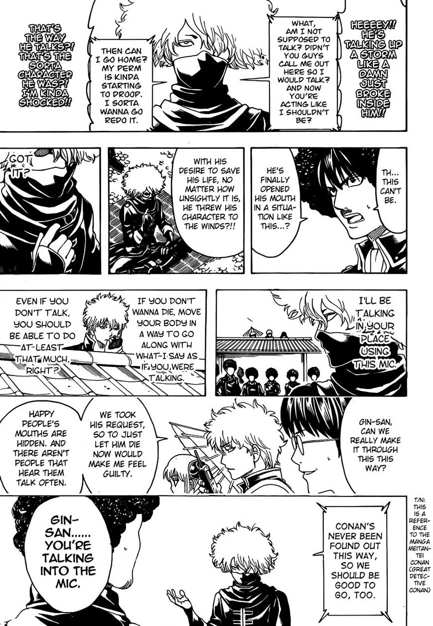 Gintama - Chapter 490 : Afros Of Justice And Betrayal