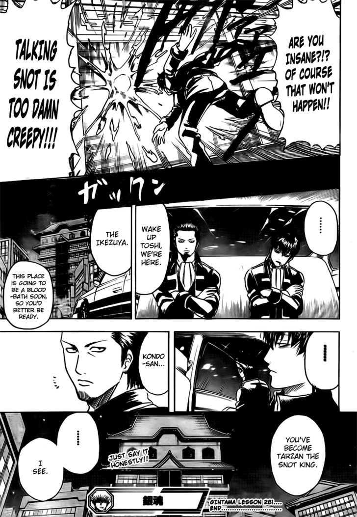 Gintama - Chapter 281 : Am I Stupid In Thinking Of  Sazae-San  When I Hear The Word  Leviathan ?