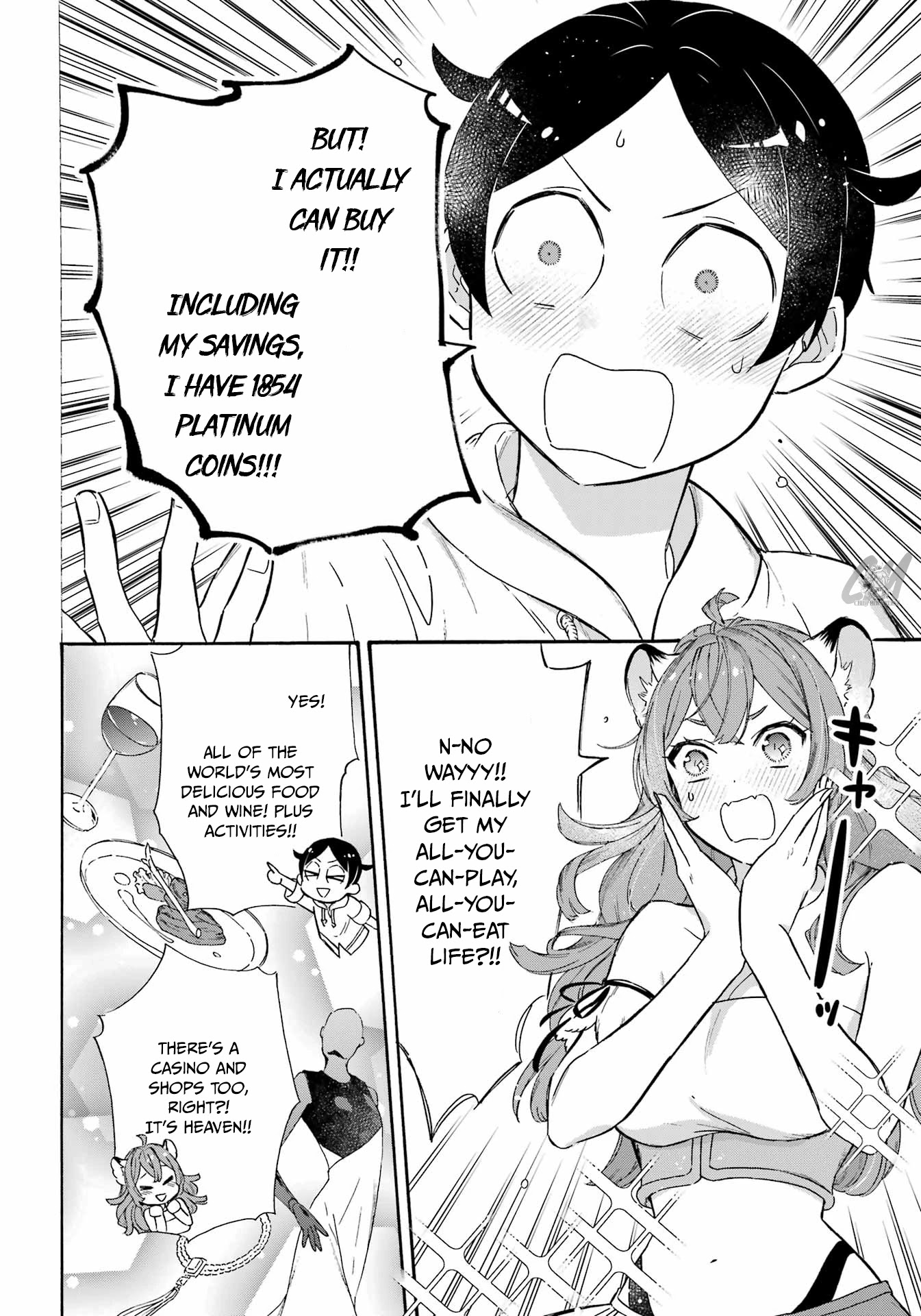 Mezase Gouka Kyakusen!! - Chapter 19: A Massive Store Of Pepper And A Trip With Girasole?