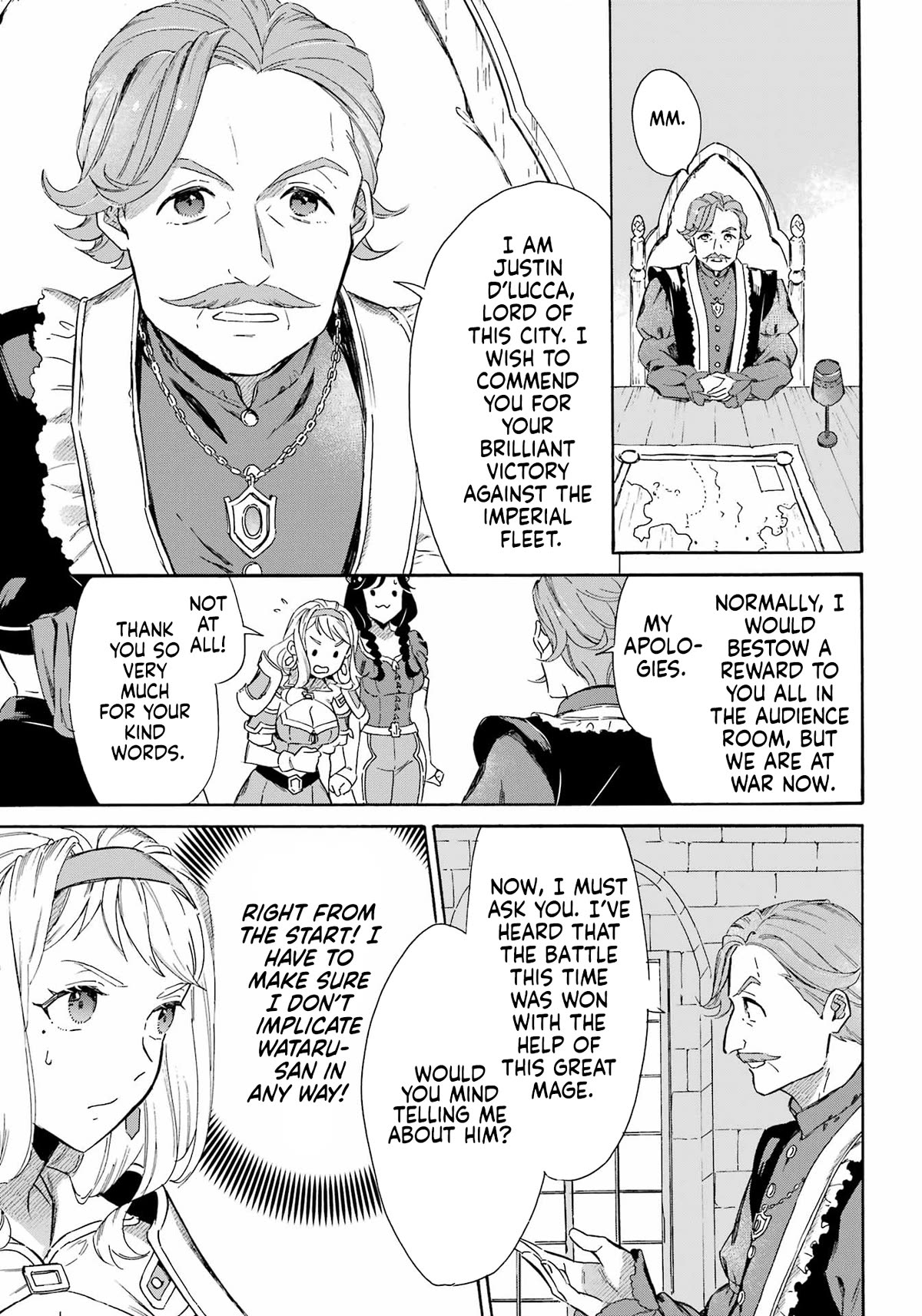 Mezase Gouka Kyakusen!! - Chapter 33: Lucca's Situation And The Marquis' Request