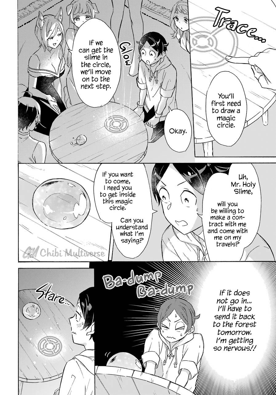 Mezase Gouka Kyakusen!! - Chapter 9: Holy Slime, And The Slave Trade