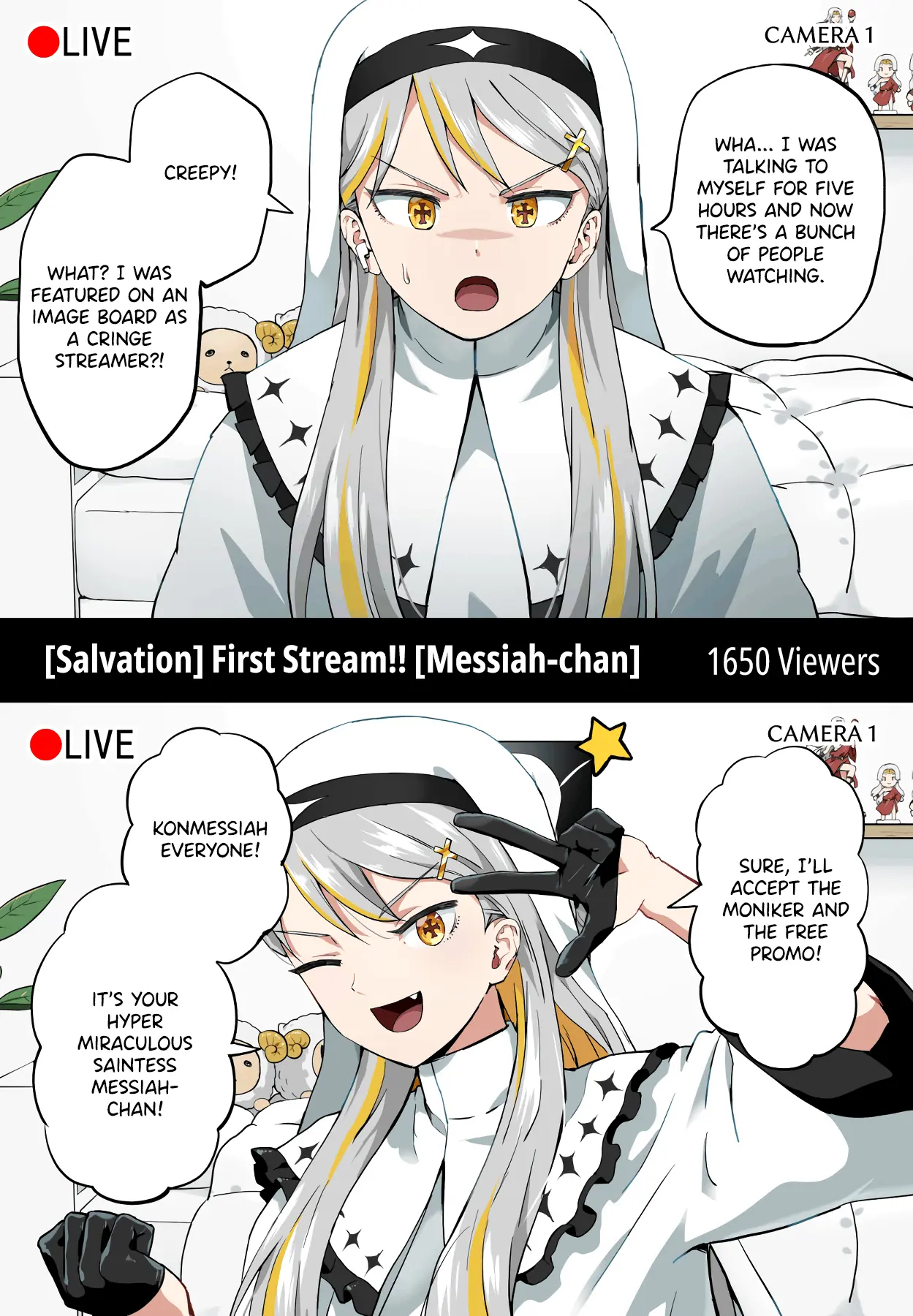 Vtuber Savior ✟ Messiah-Chan - Vol.1 Chapter 2