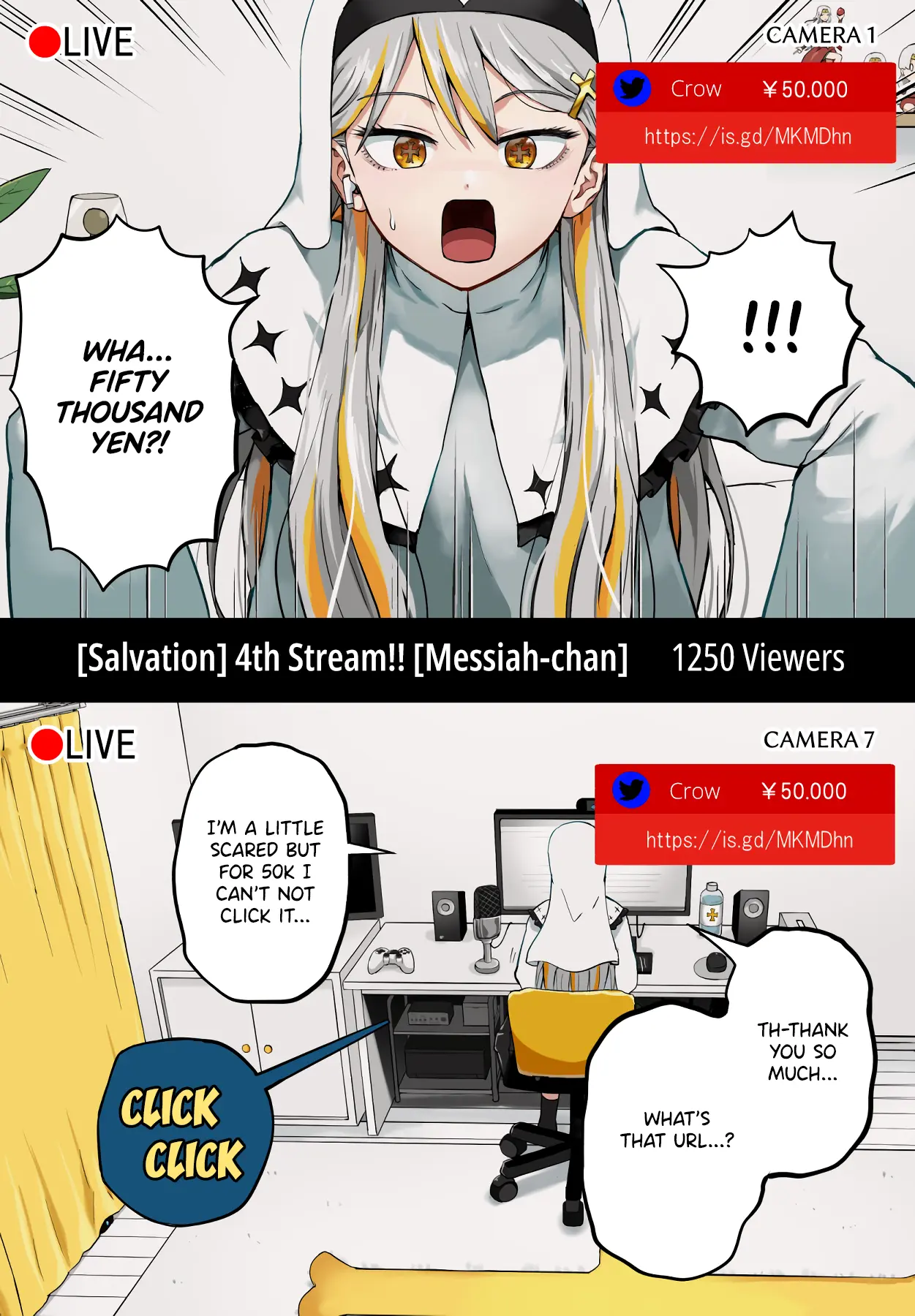 Vtuber Savior ✟ Messiah-Chan - Vol.1 Chapter 22