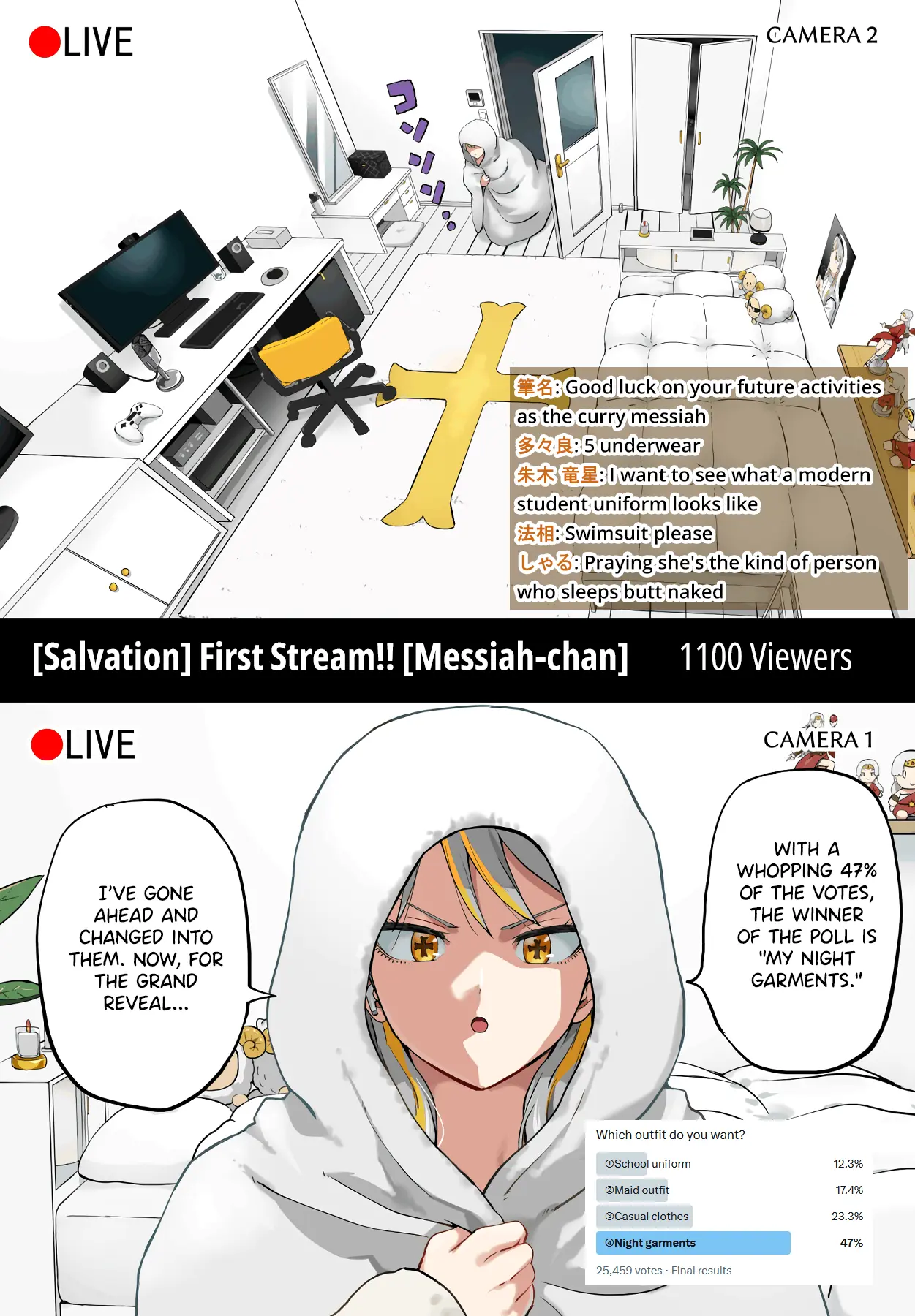 Vtuber Savior ✟ Messiah-Chan - Vol.1 Chapter 4