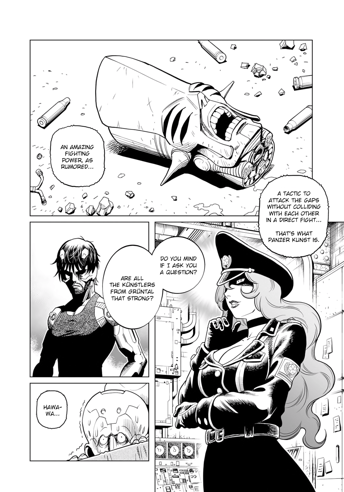 Gunnm Mars Chronicle - Vol.7 Chapter 36.1: The Monsters  Feast (Part 1)