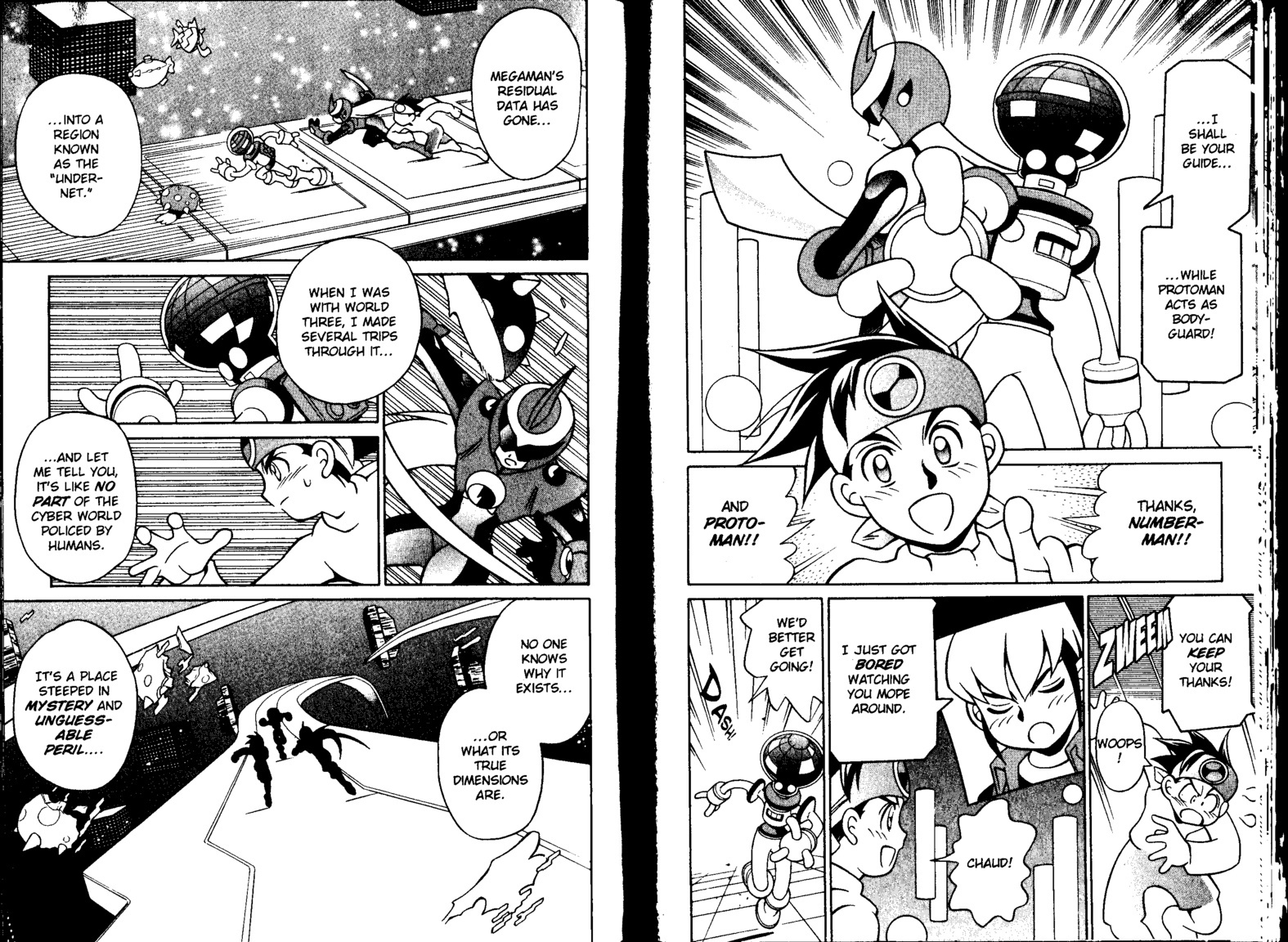 Mega Man Battle Network - Vol.2 Chapter 10: Rescue Megaman!!