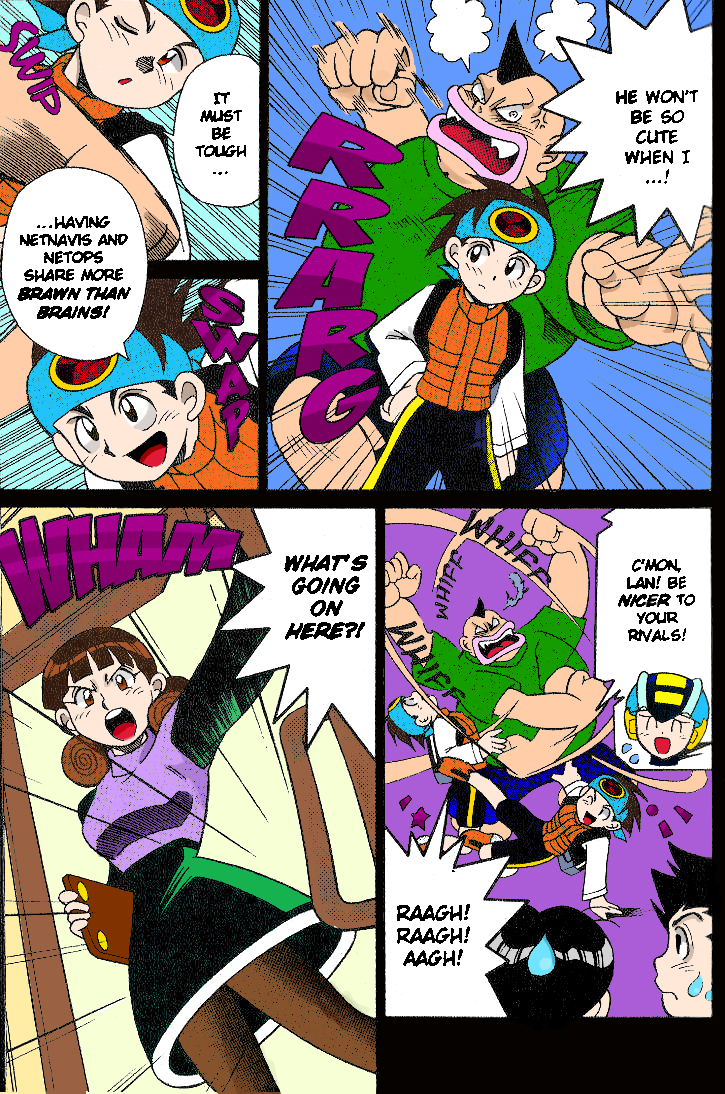 Mega Man Battle Network - Vol.1 Chapter 1: Battle In The New Century (Colored)