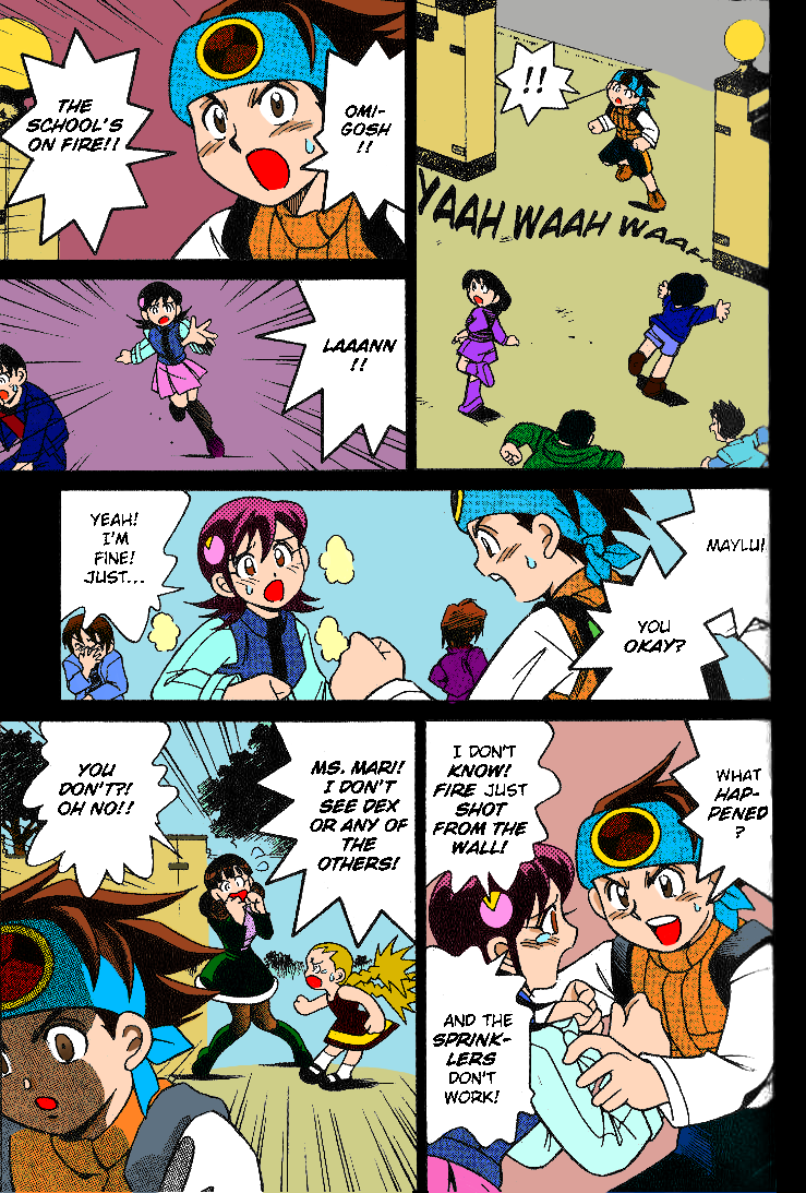 Mega Man Battle Network - Vol.1 Chapter 1: Battle In The New Century (Colored)