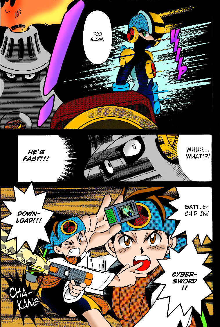 Mega Man Battle Network - Vol.1 Chapter 1: Battle In The New Century (Colored)